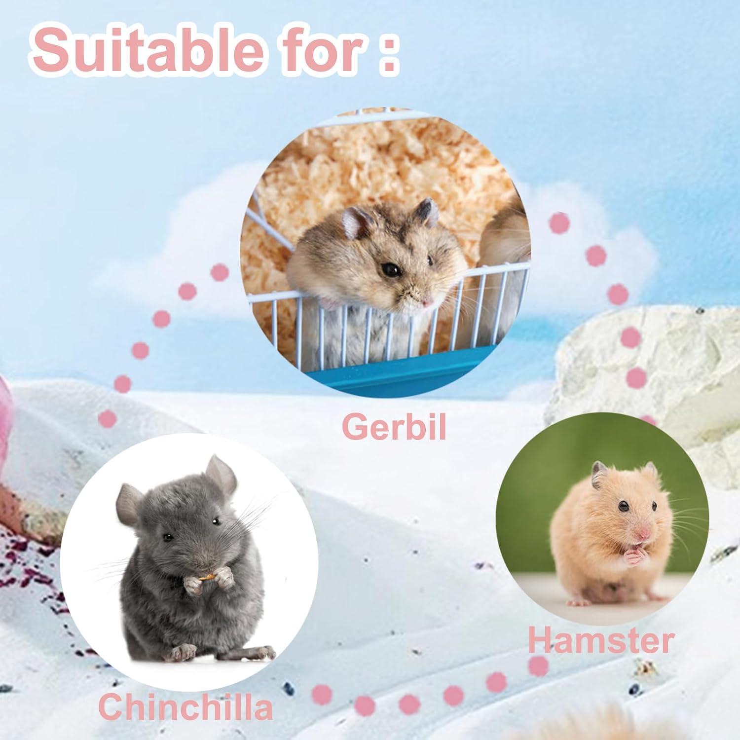 Arena de Baño Meow&Woof 1 kg para Hámsters y Chinchillas