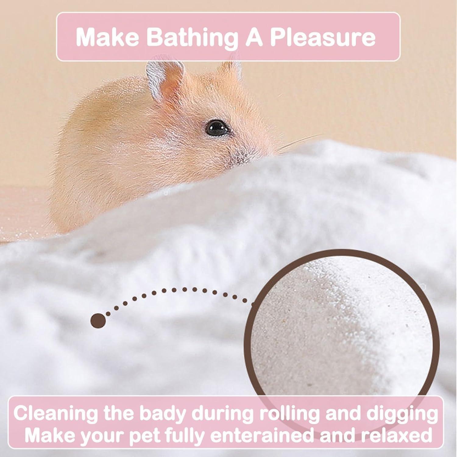 Arena de Baño Meow&Woof 1 kg para Hámsters y Chinchillas