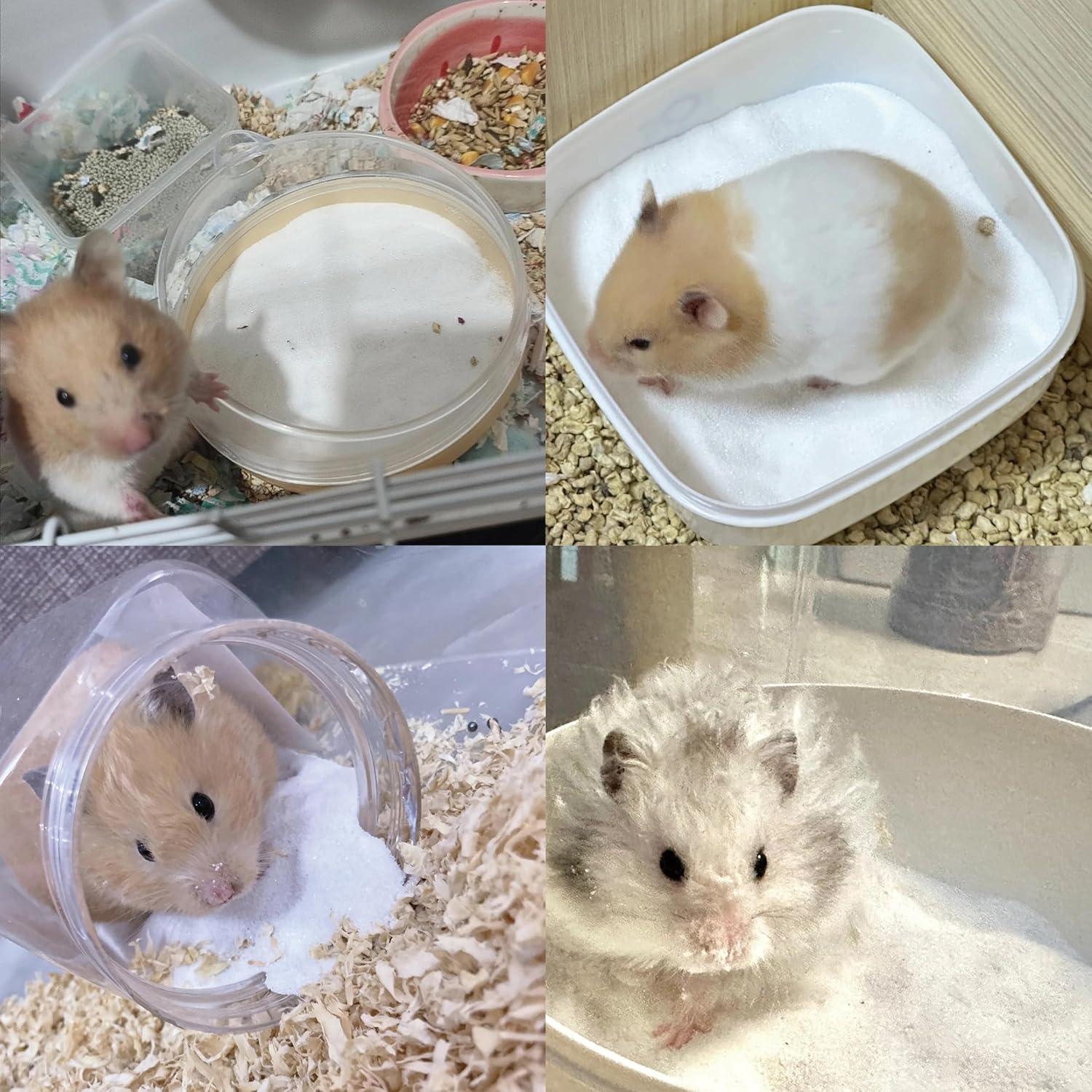 Arena de Baño Meow&Woof 1 kg para Hámsters y Chinchillas