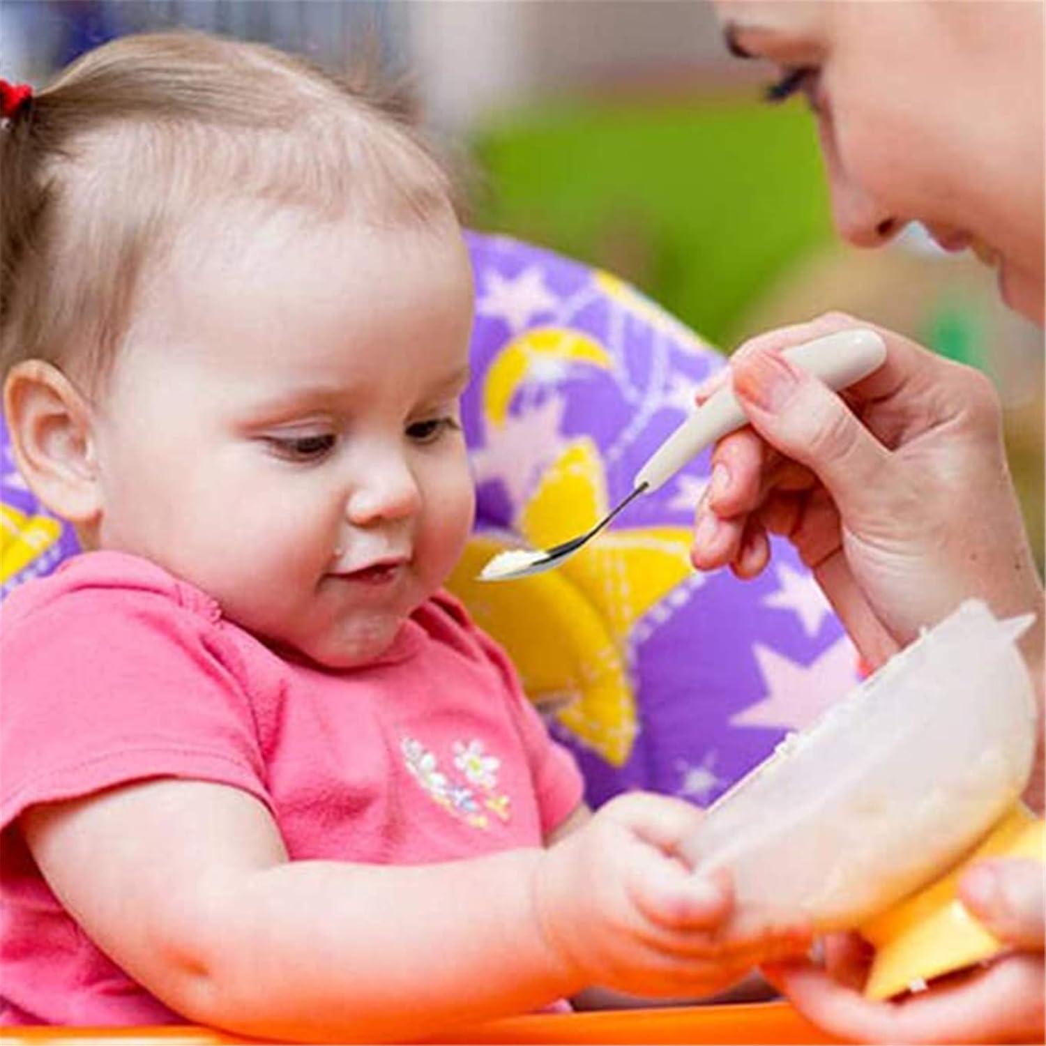 Kirecoo Utensilios para Niños de Acero Inoxidable - 4 Piezas