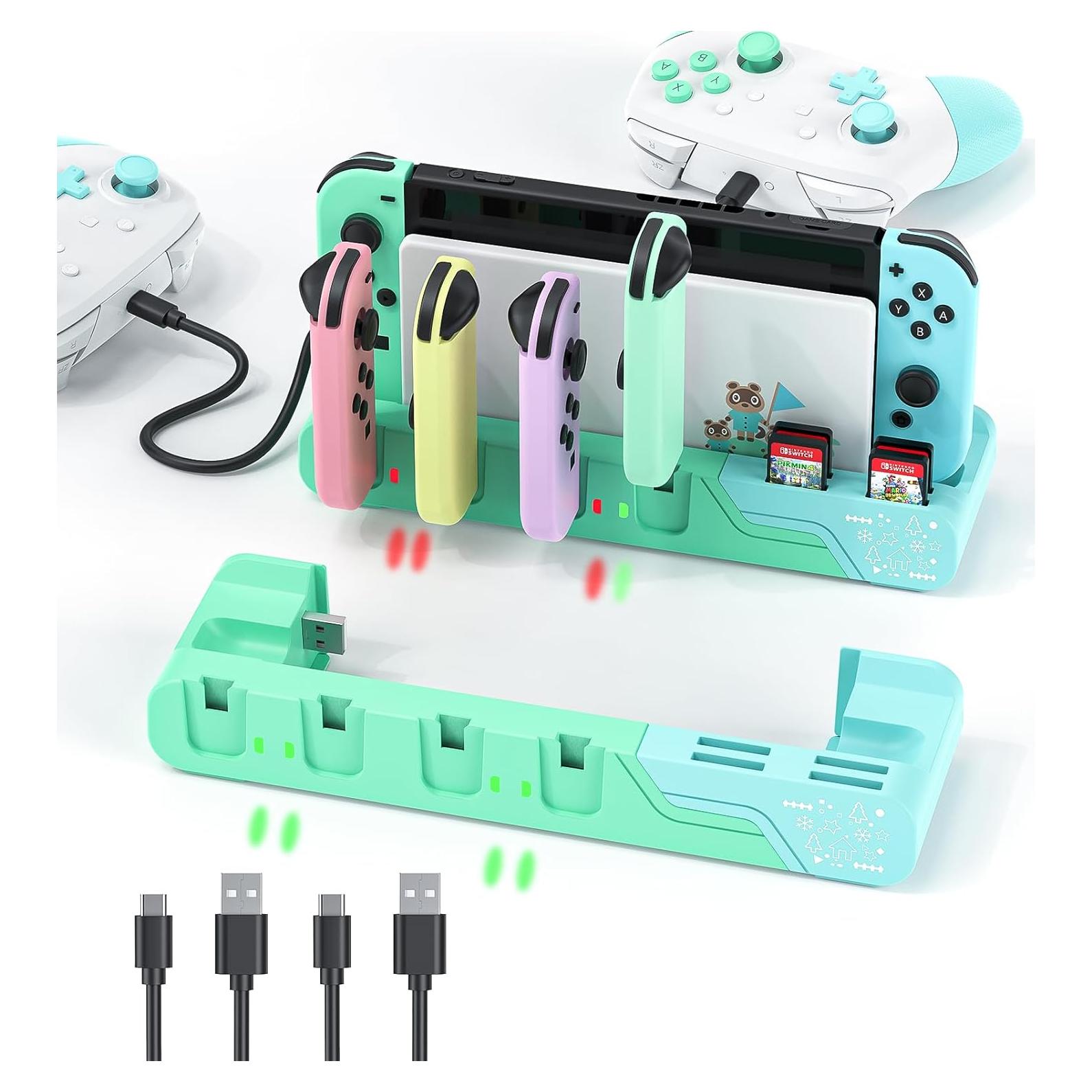 Dock de Carga para Controlador Switch MLIFEMFUL Animal Crossing