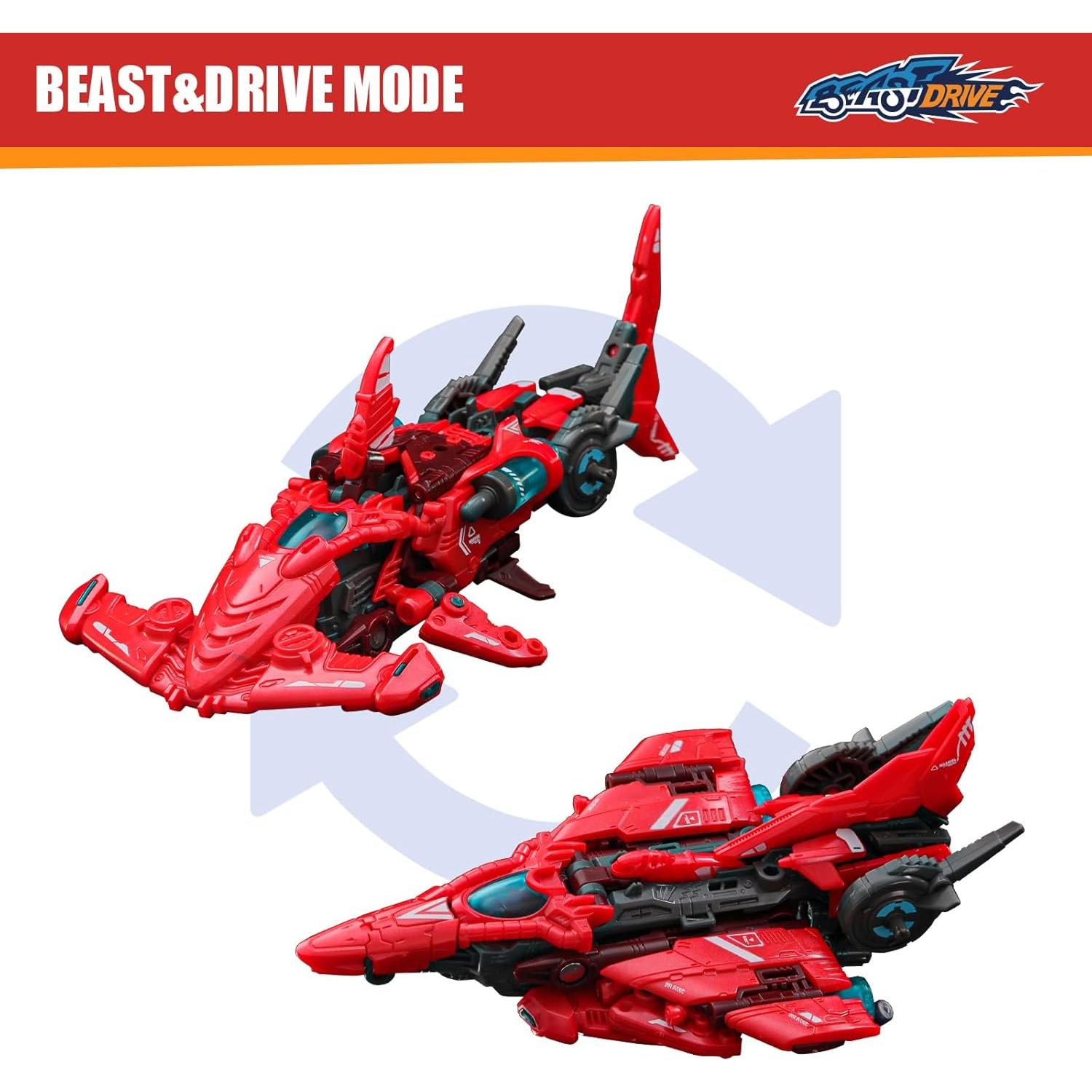 Juguete Transformable 52TOYS BEASTDRIVE BD-04 Barrendero Abisal