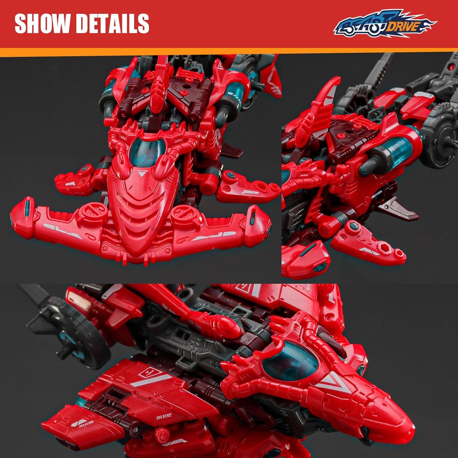 Juguete Transformable 52TOYS BEASTDRIVE BD-04 Barrendero Abisal
