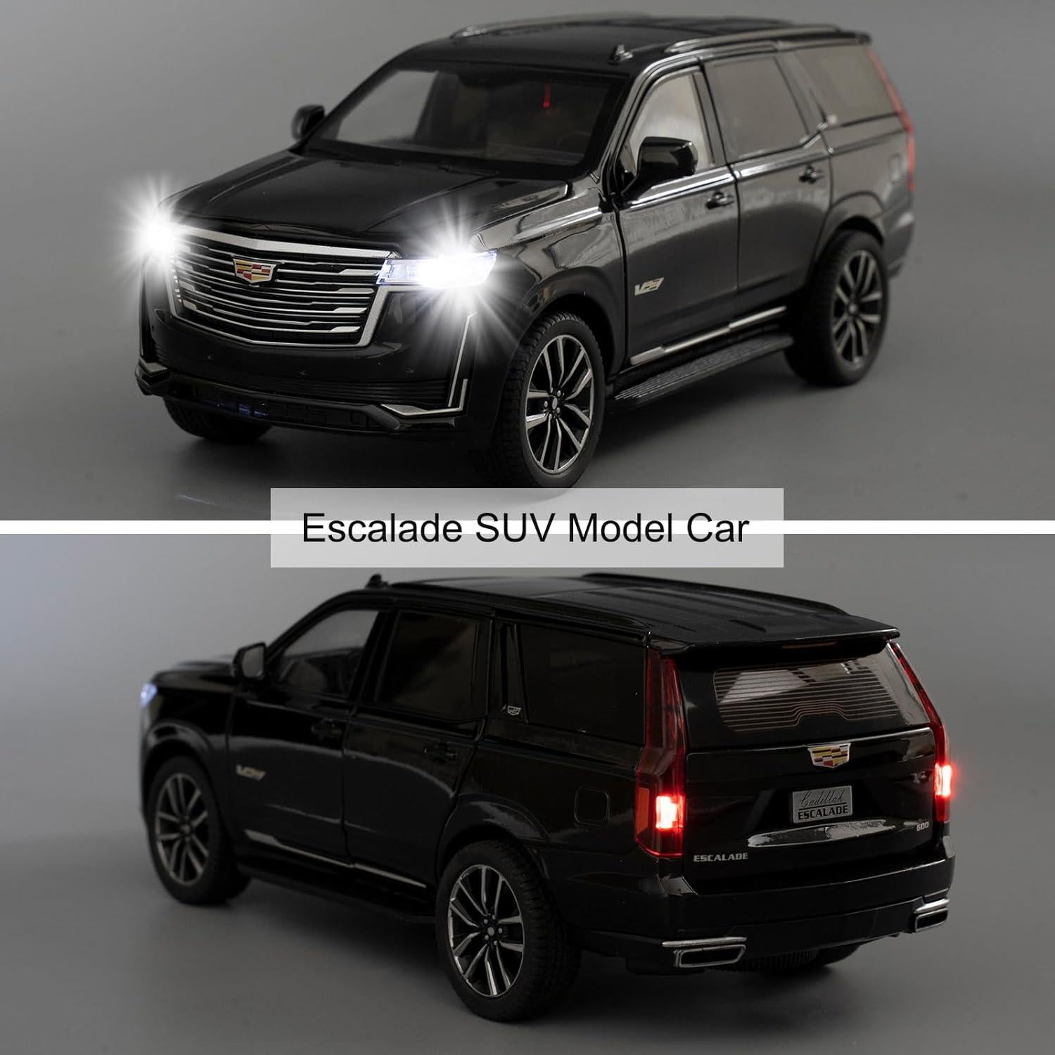 Coche de Juguete SUV Escalade 1:24 WAKAKAC con Sonido y Luz