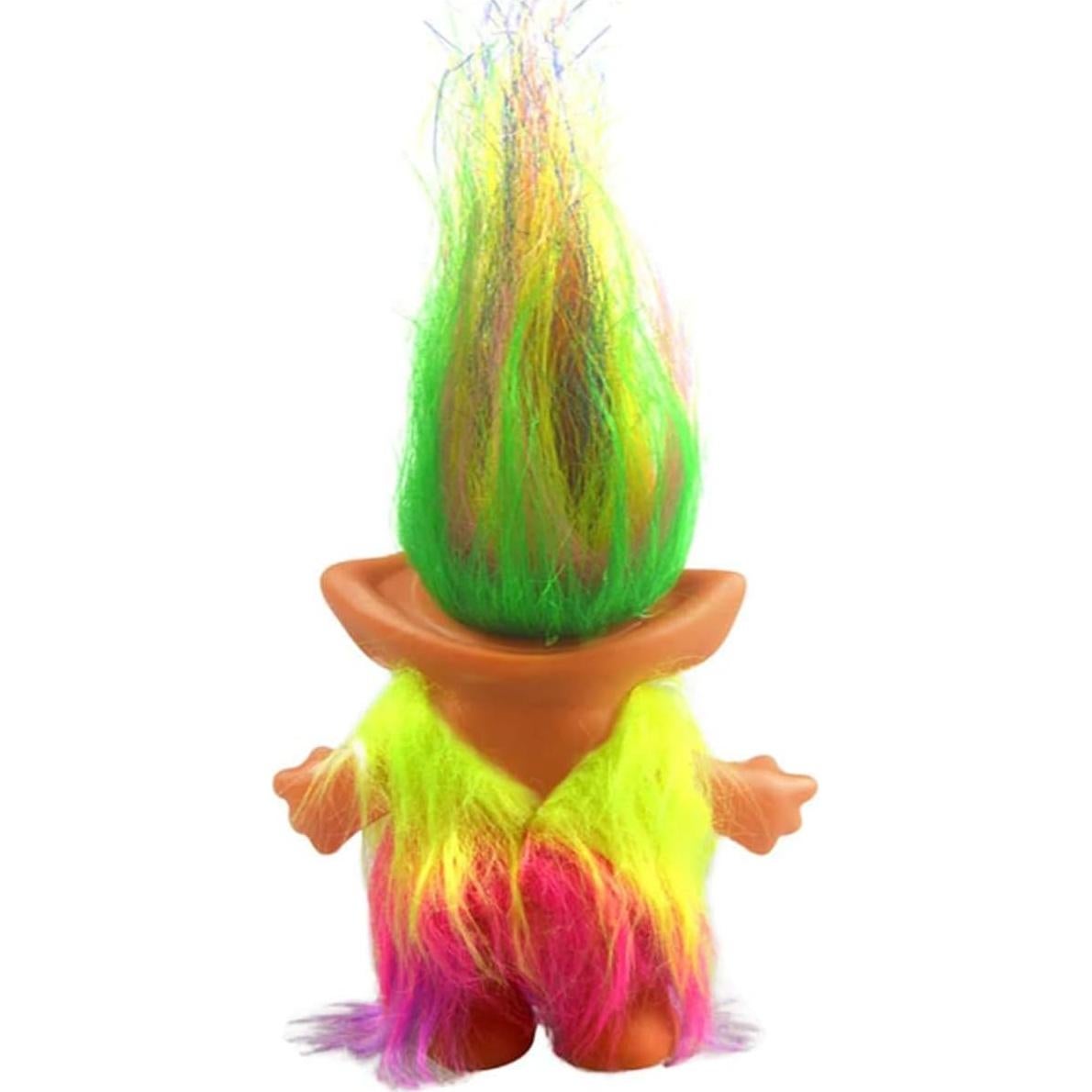 Set de 2 Muñecas Troll Vintage Yintlilocn 19 cm Coloridas