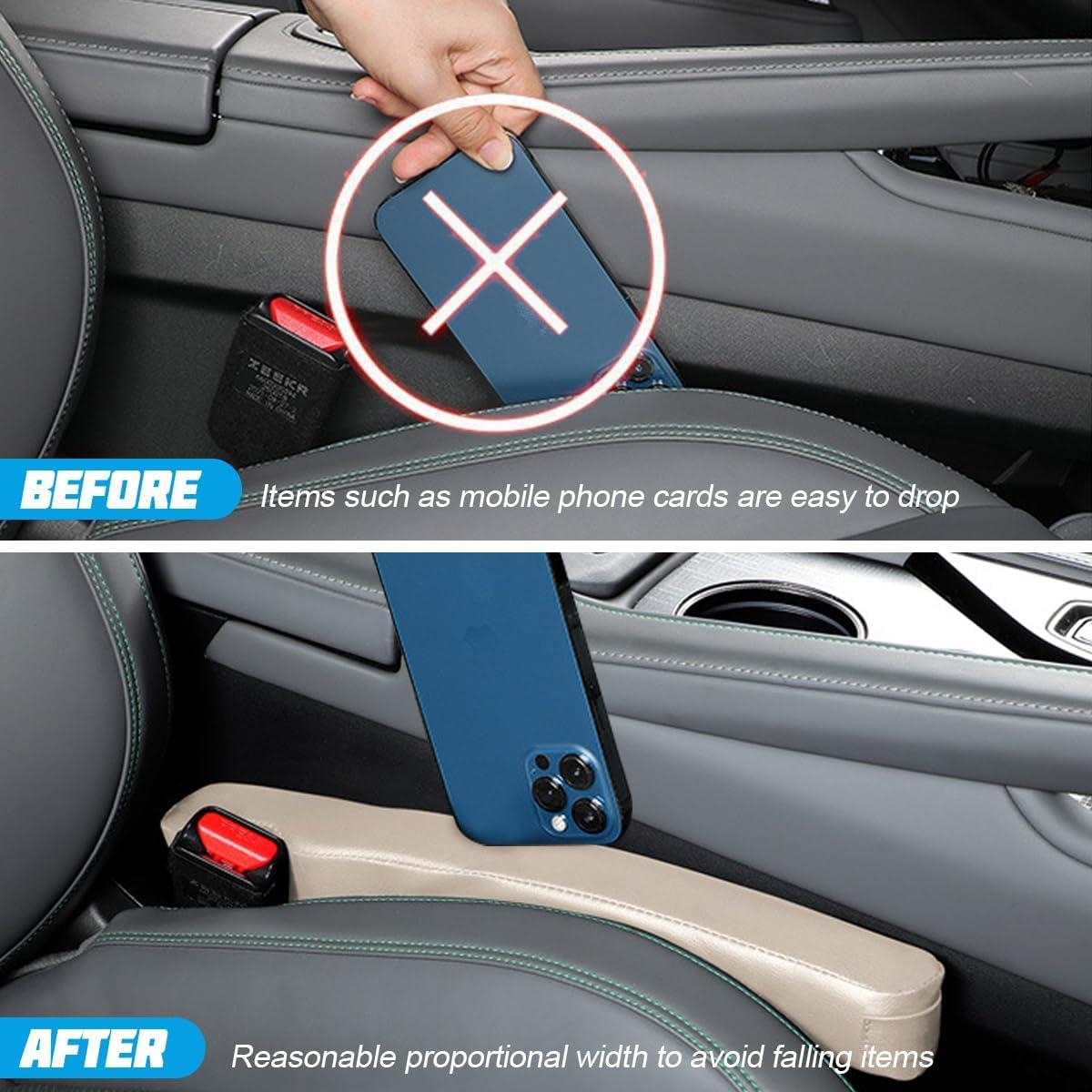 Relleno de Espacio entre Asientos Mandark 2PCS Beige