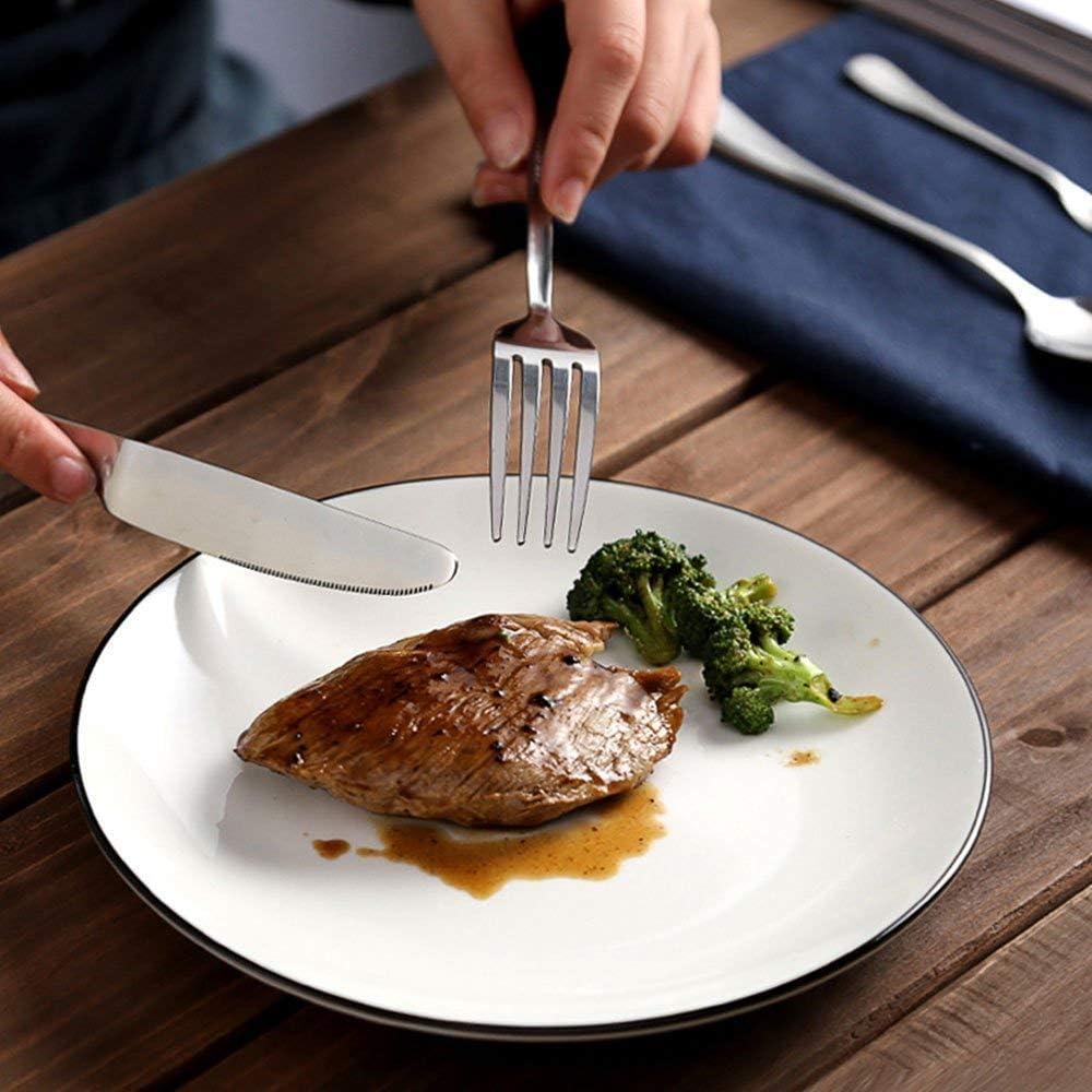 Juego de 8 Cuchillos para Mantequilla Lazooy Acero Inoxidable