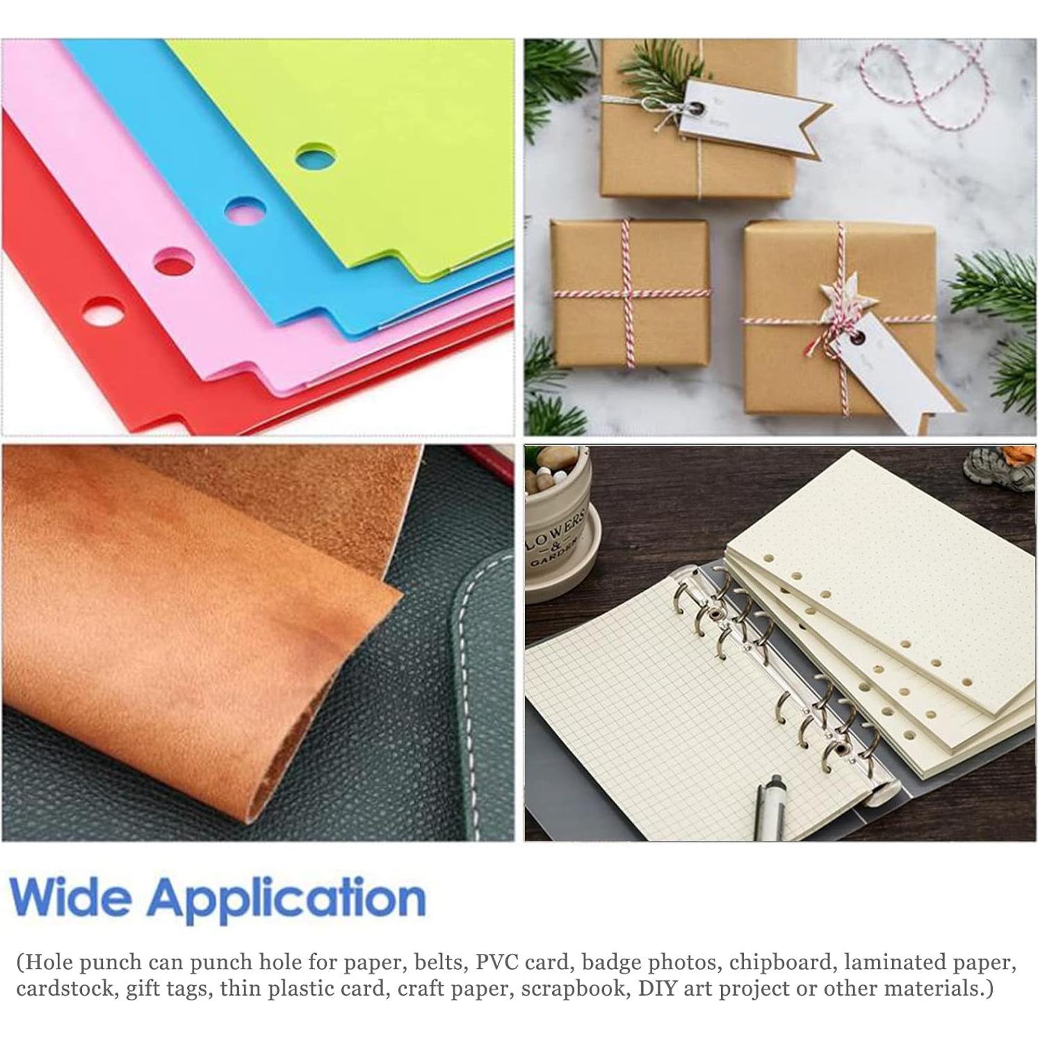 Perforadora Manual HNONPW 6mm Profundidad 53mm Plata