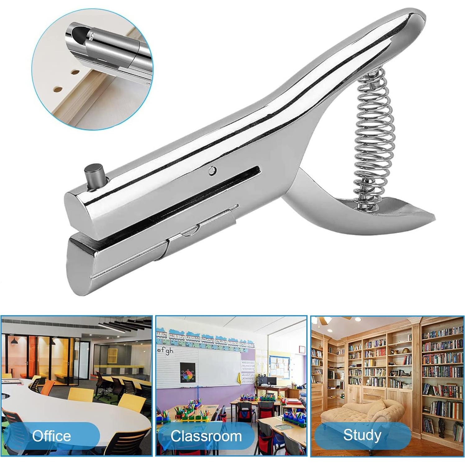 Perforadora Manual HNONPW 6mm Profundidad 53mm Plata