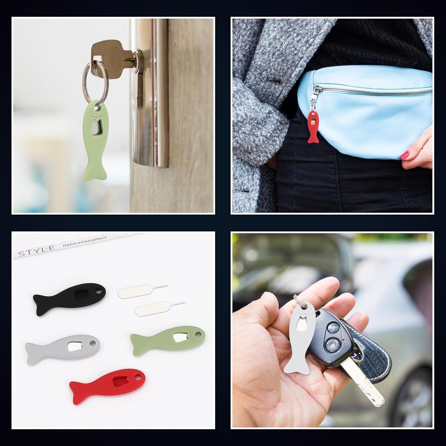 Juego de 4 Extractores de Tarjeta SIM WALLFID - Negro