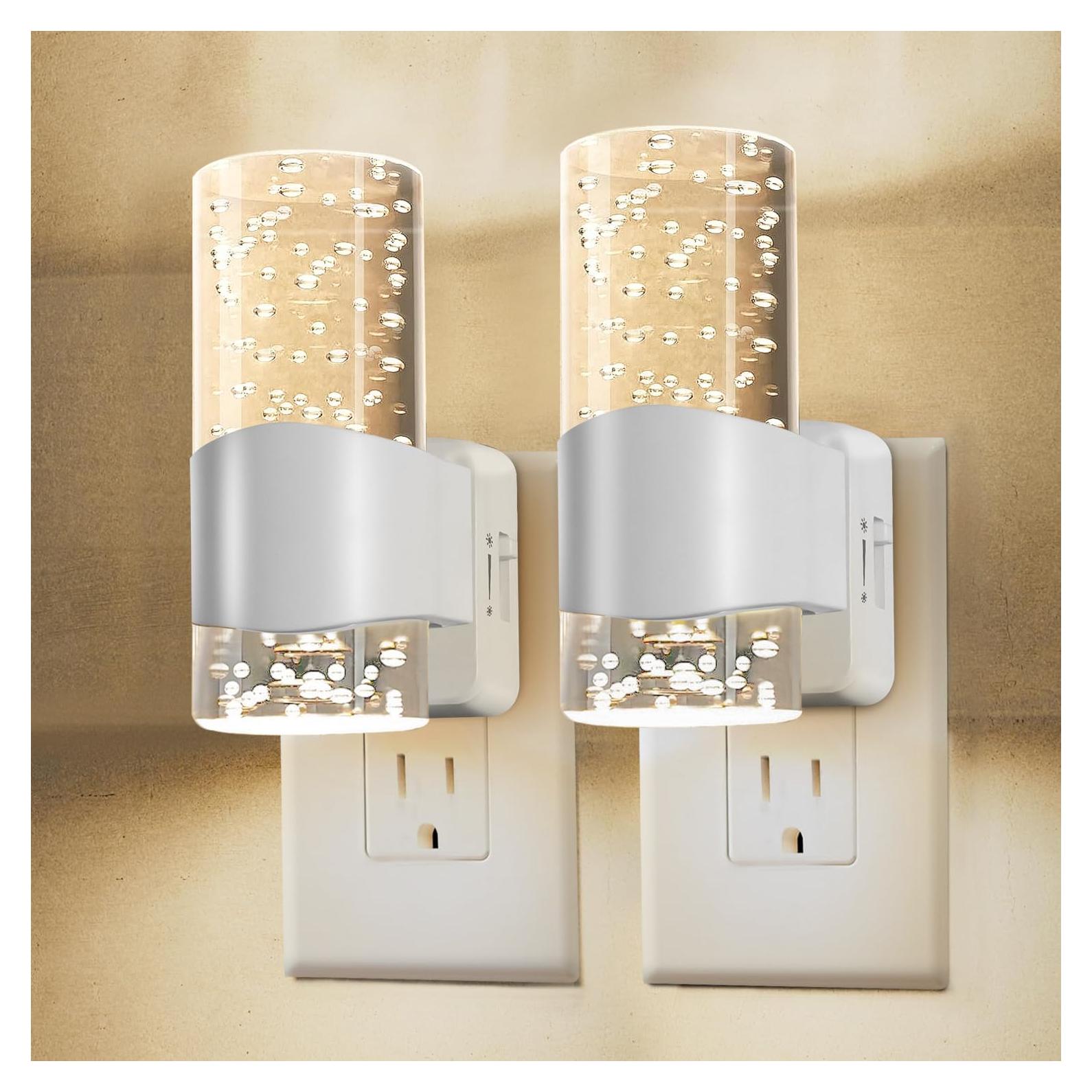 Luz Nocturna LED Regulable HOTEKME con Sensor Automático 3000K