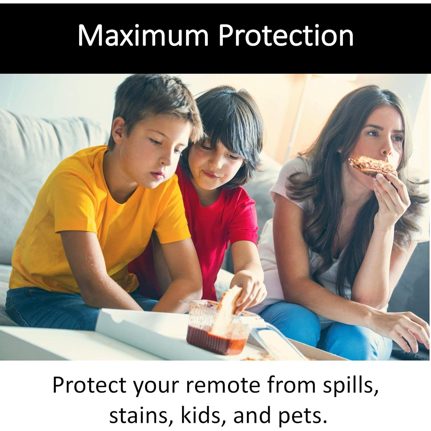 Mission Remote Case for The All-New Fire TV Voice Remote (2018 Version for Fire TV Stick 4K and Fire TV Cube) (Midnight Black)