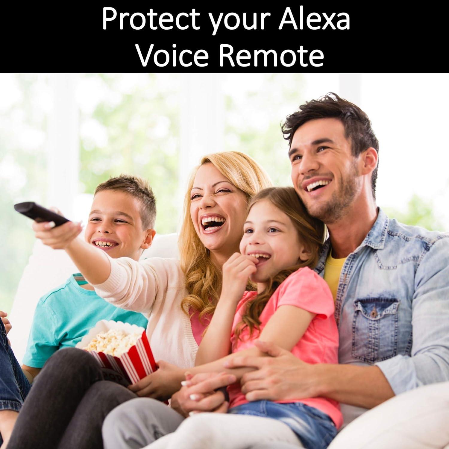 Mission Remote Case for The All-New Fire TV Voice Remote (2018 Version for Fire TV Stick 4K and Fire TV Cube) (Midnight Black)