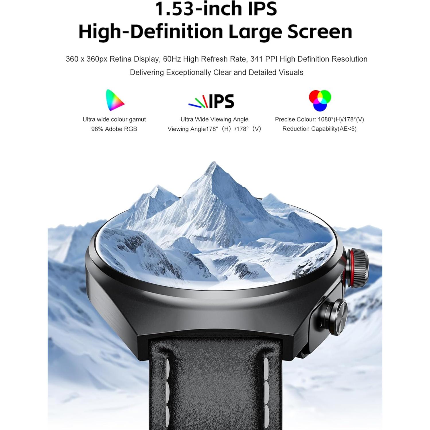 Reloj Inteligente ATEVIX GT95 con Auriculares Bluetooth