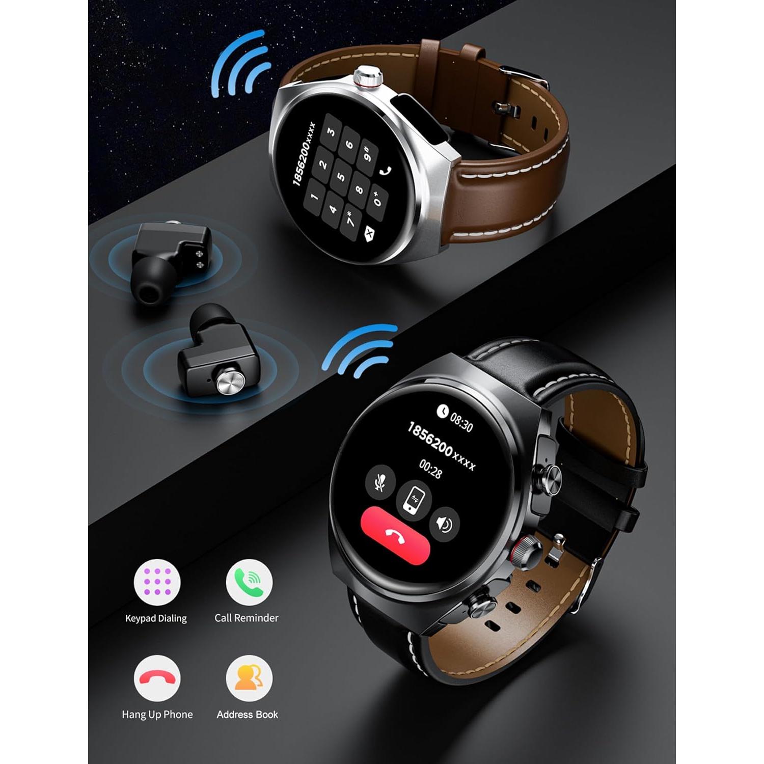 Reloj Inteligente ATEVIX GT95 con Auriculares Bluetooth