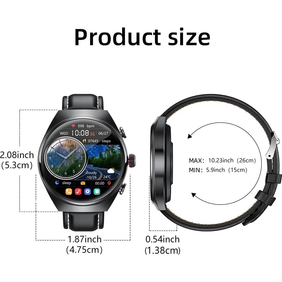 Reloj Inteligente ATEVIX GT95 con Auriculares Bluetooth