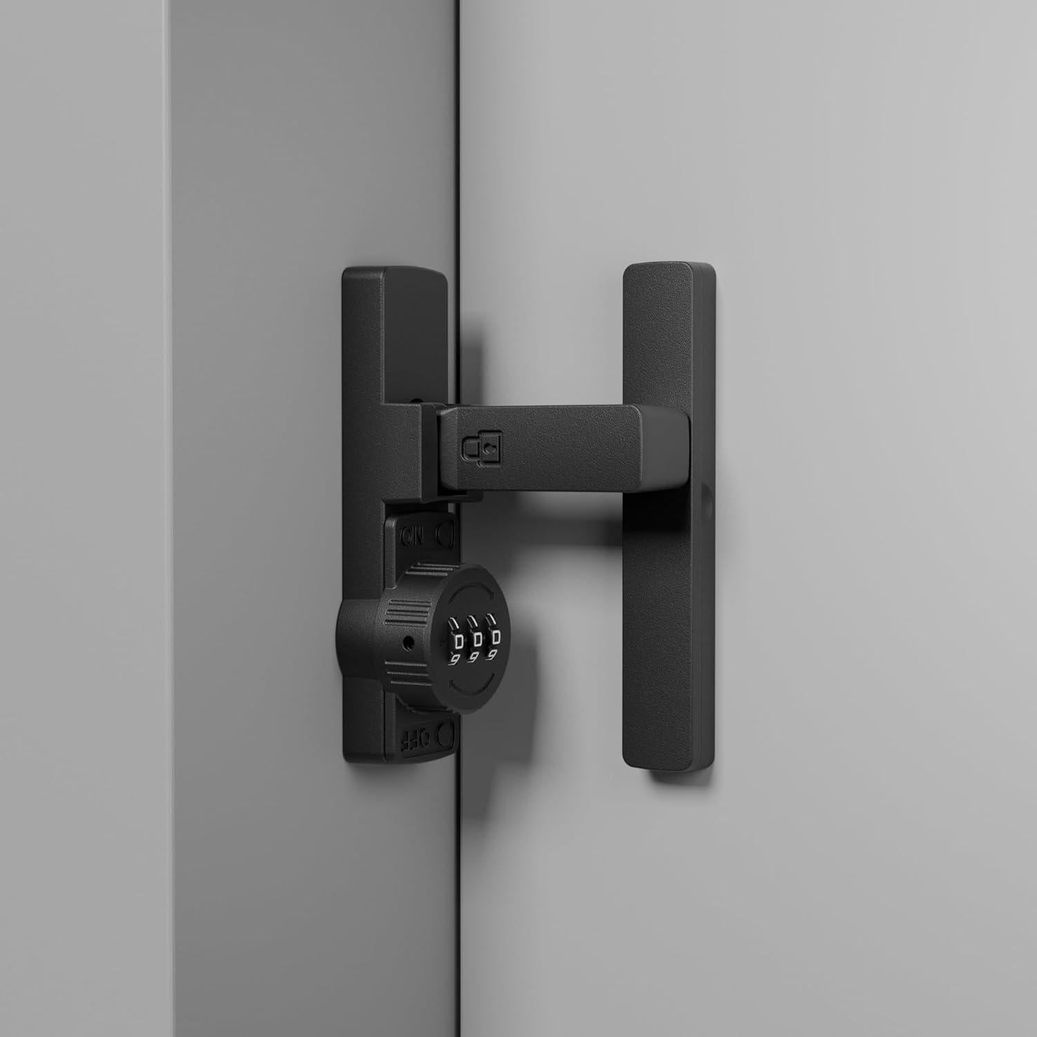 Pestillo Invertido ETEKJOY con Combinación 90 Grados Negro