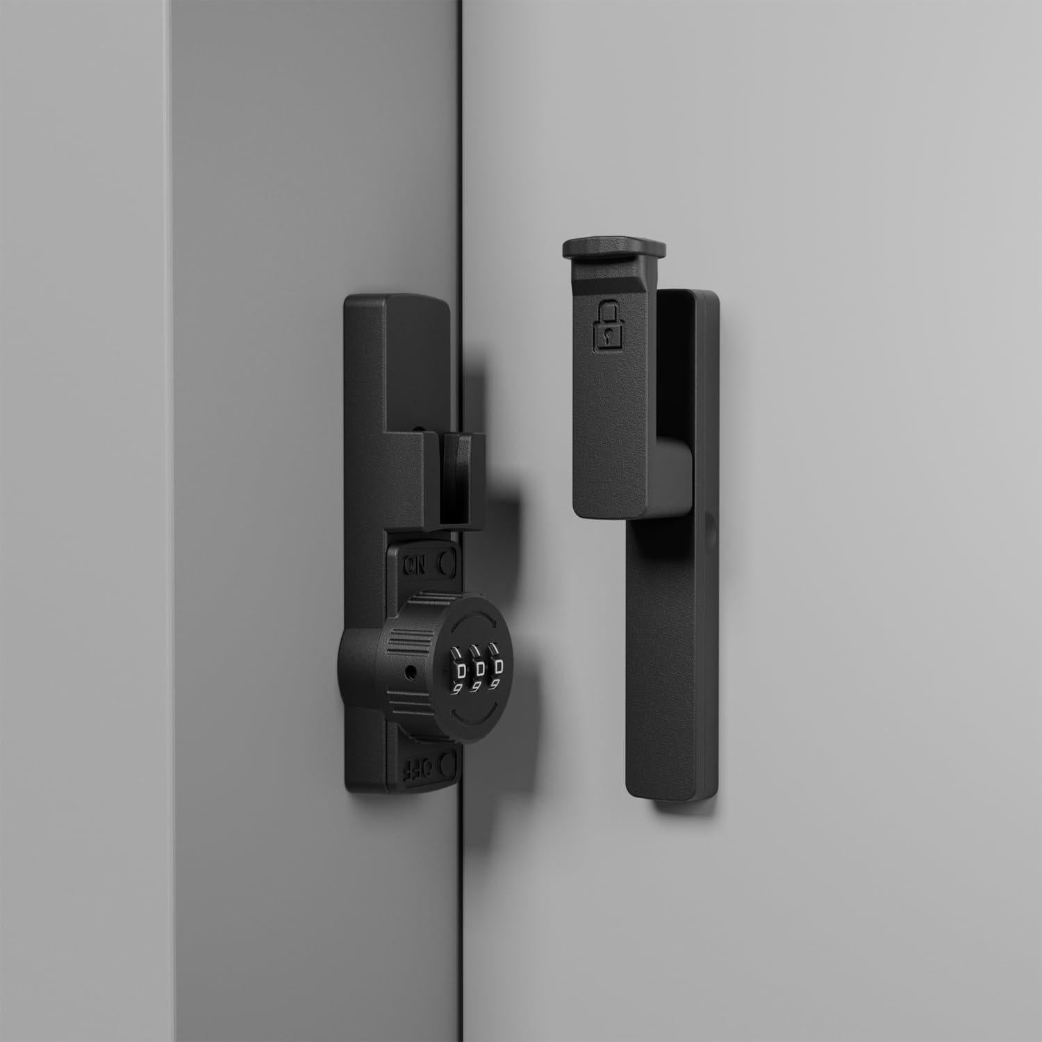 Pestillo Invertido ETEKJOY con Combinación 90 Grados Negro