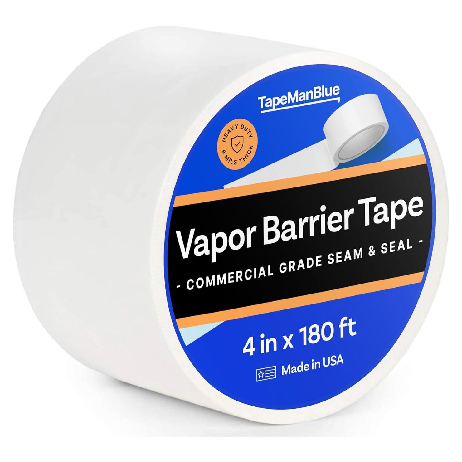 Cinta de Barrera de Vapor TapeManBlue 10 cm x 54.86 m