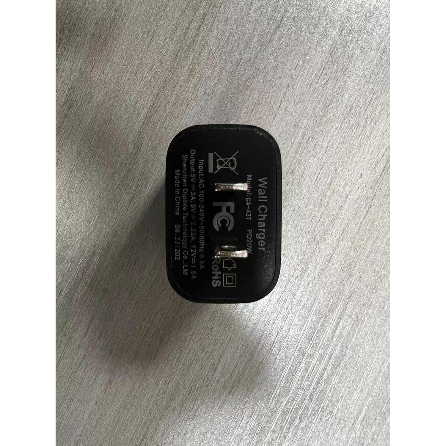 Cargador Rápido USB-C 20W y Cable 3m para iPhone 16/15