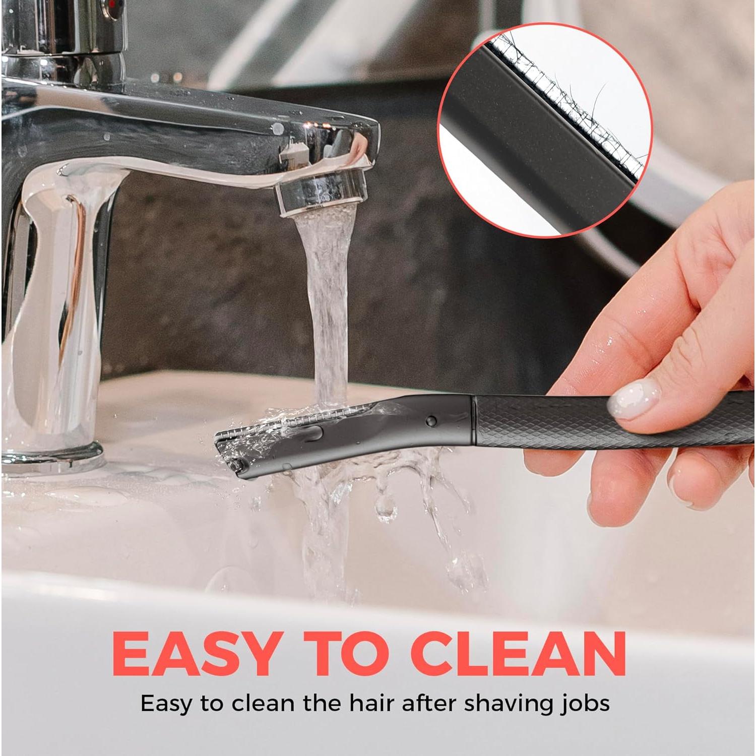 Rasuradora de Cejas ZOMCHI con 6 Cuchillas - Afeitadora Facial