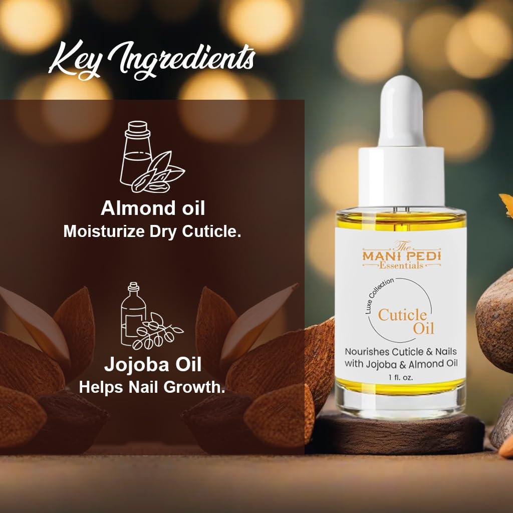 Aceite de Cutícula Profesional Afriyana 29.57 ml - Jojoba y Vitamina E