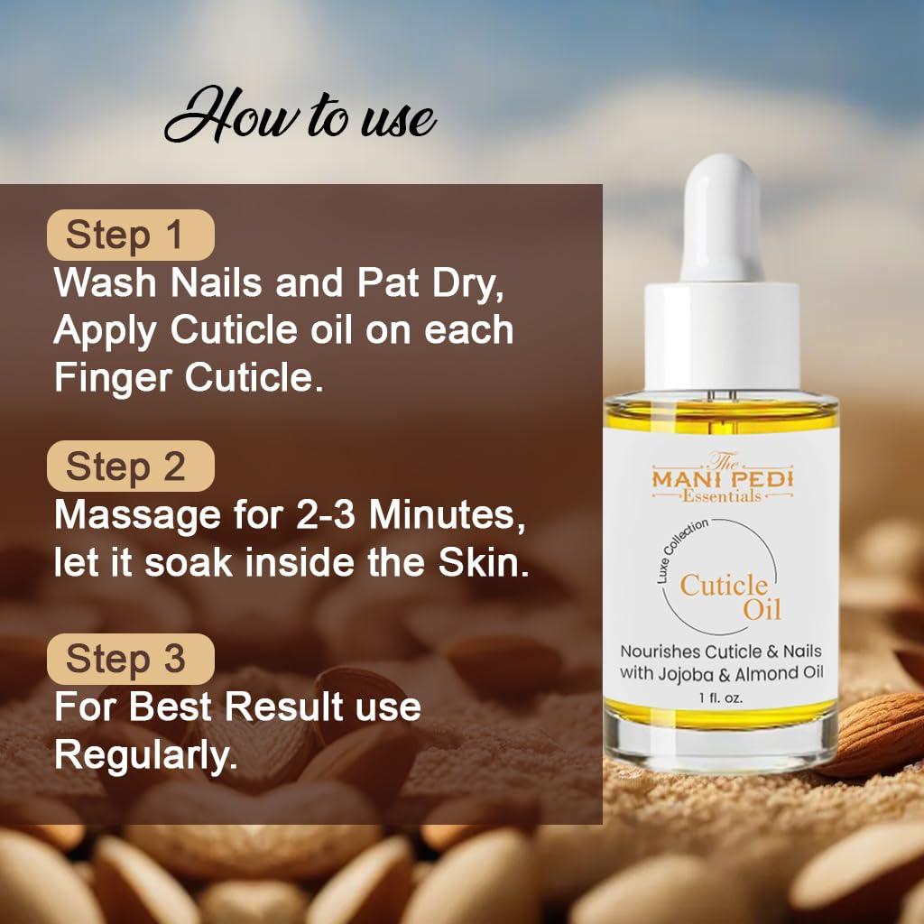 Aceite de Cutícula Profesional Afriyana 29.57 ml - Jojoba y Vitamina E