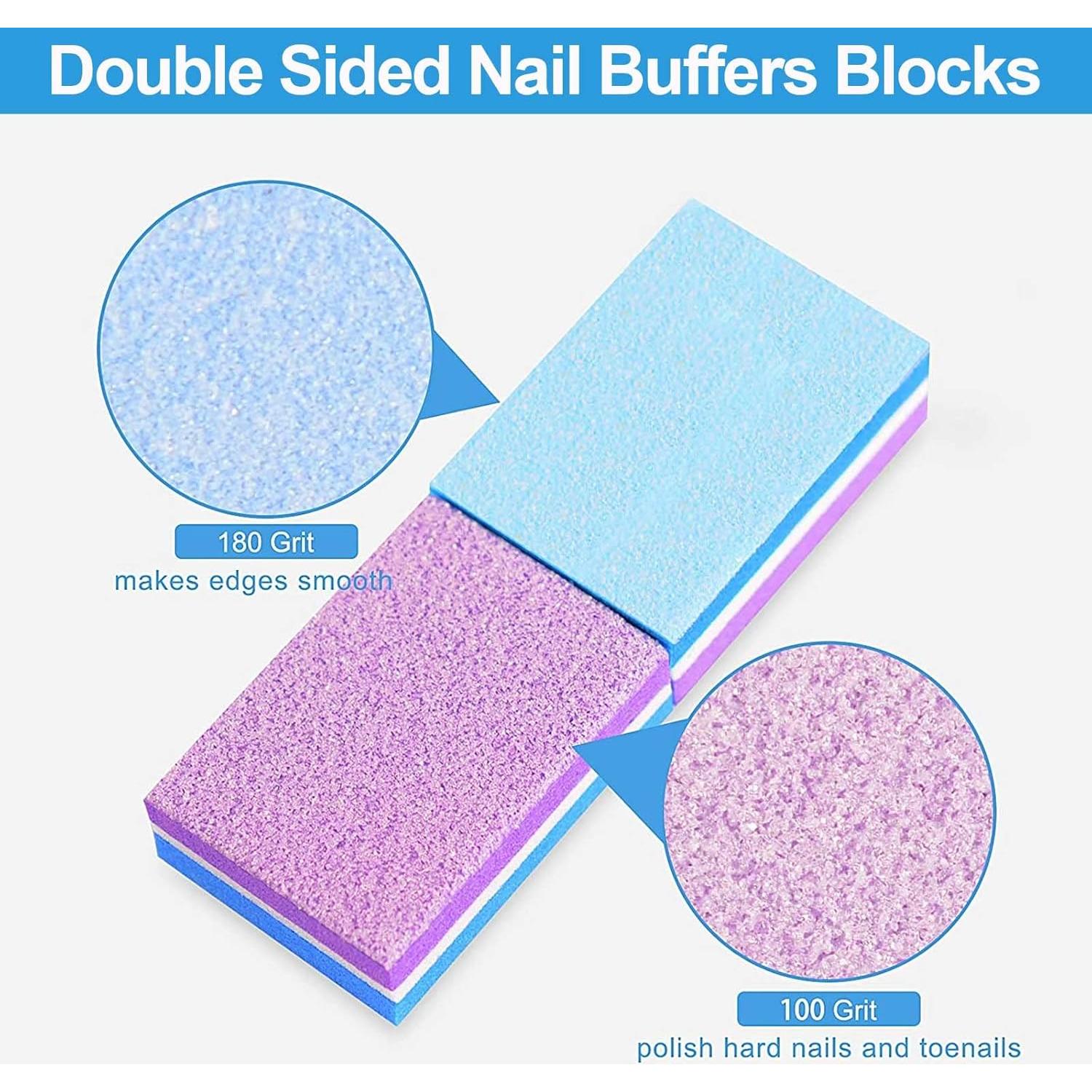 Bloque de Pulido CGBE 50 Piezas 100/180 Grano Doble Cara