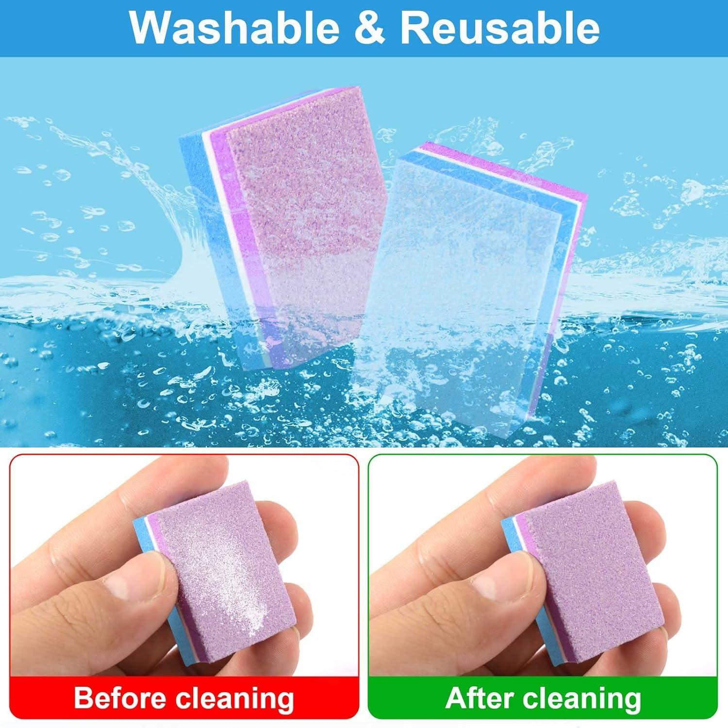 Bloque de Pulido CGBE 50 Piezas 100/180 Grano Doble Cara