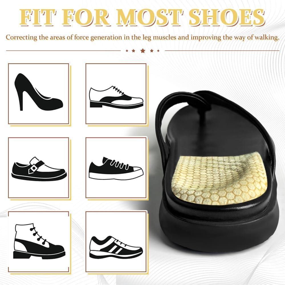 Plantillas Correctivas BIGGCOOL para Supinación y Pronación - Beige, Talla S