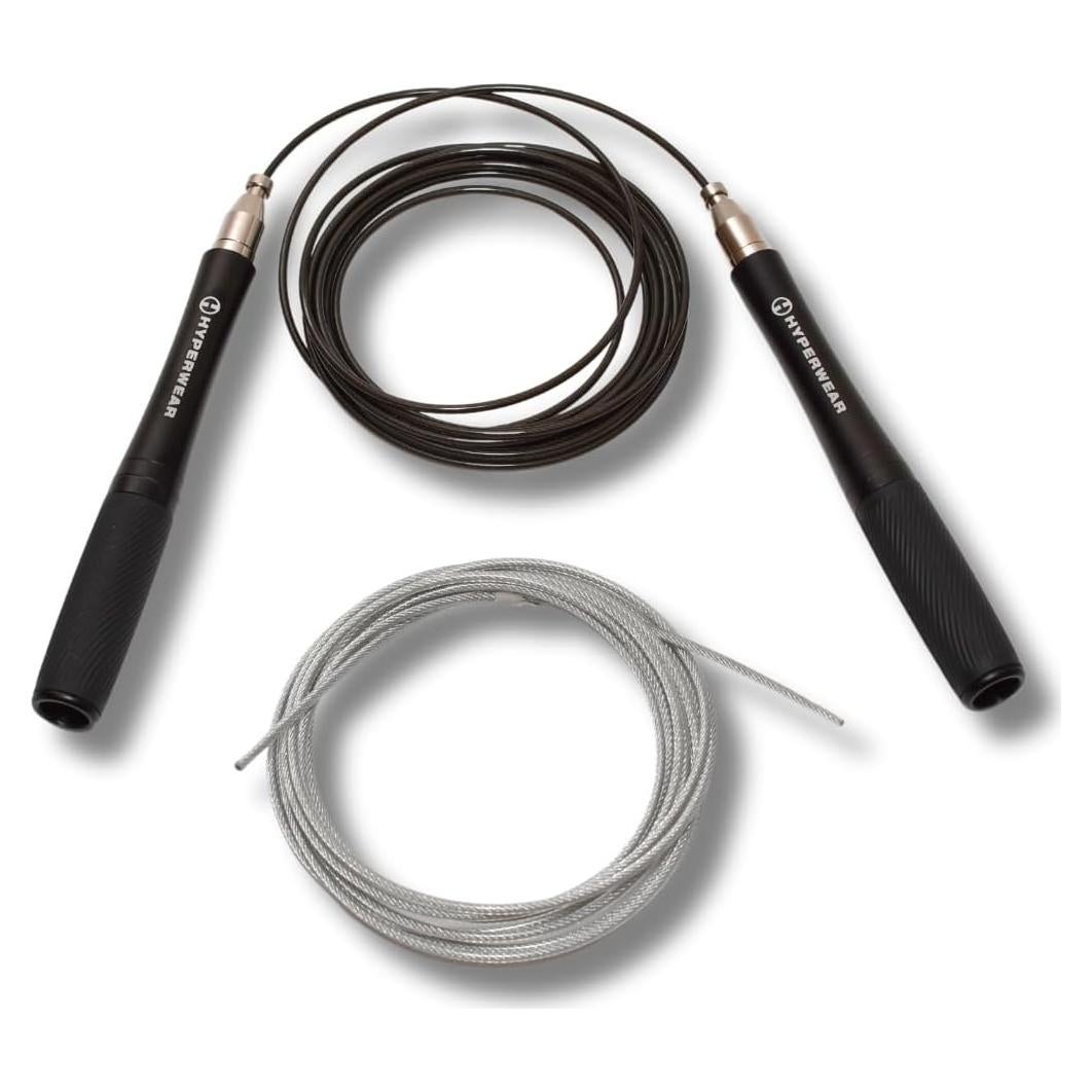 Cuerda de Salto Ajustable Hyperwear - Aluminio y Silicona