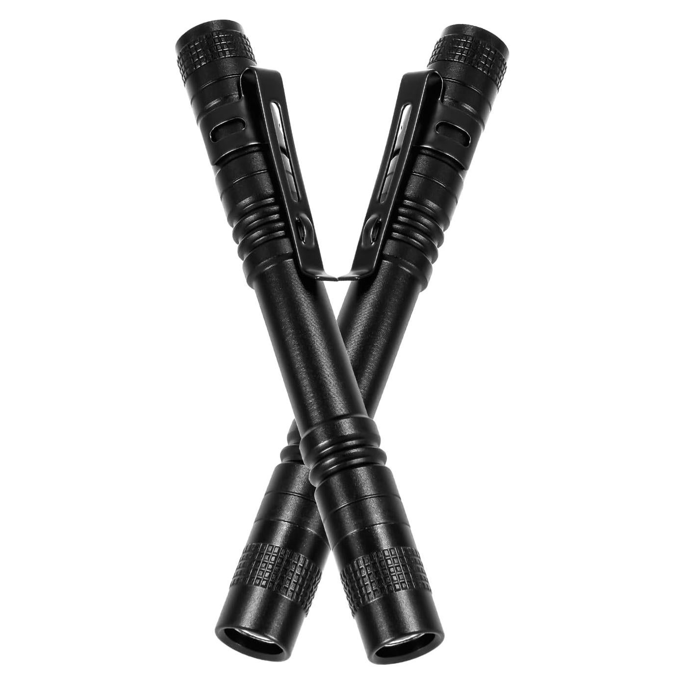 Linterna de Bolígrafos LED Bufccy 2 Paquetes Compactas 13.5cm