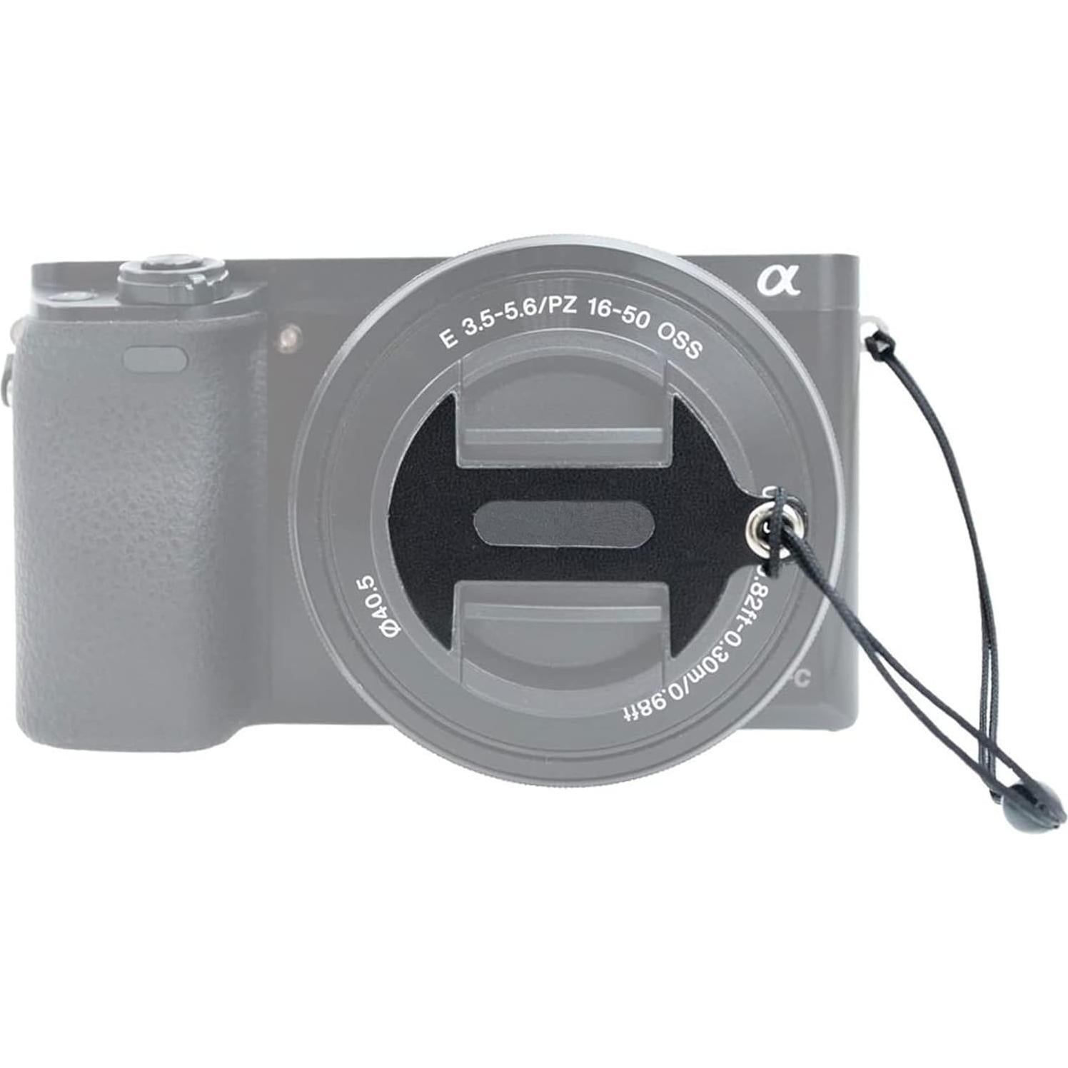 Tapa de Lente de Cuero Foto&Tech 39mm 2 Pack para Fujifilm