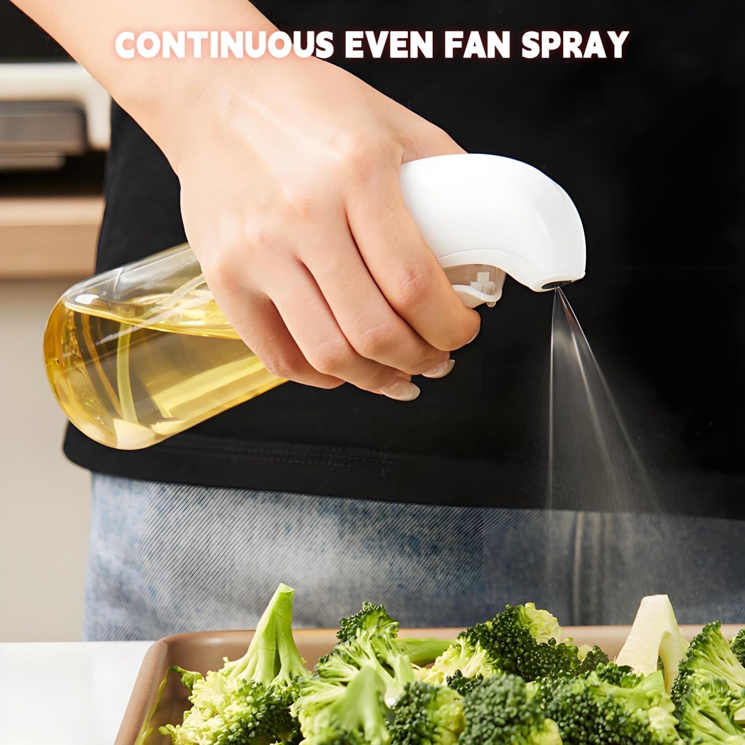 Pulverizador de Aceite Deziggur 180ml Blanco Reutilizable