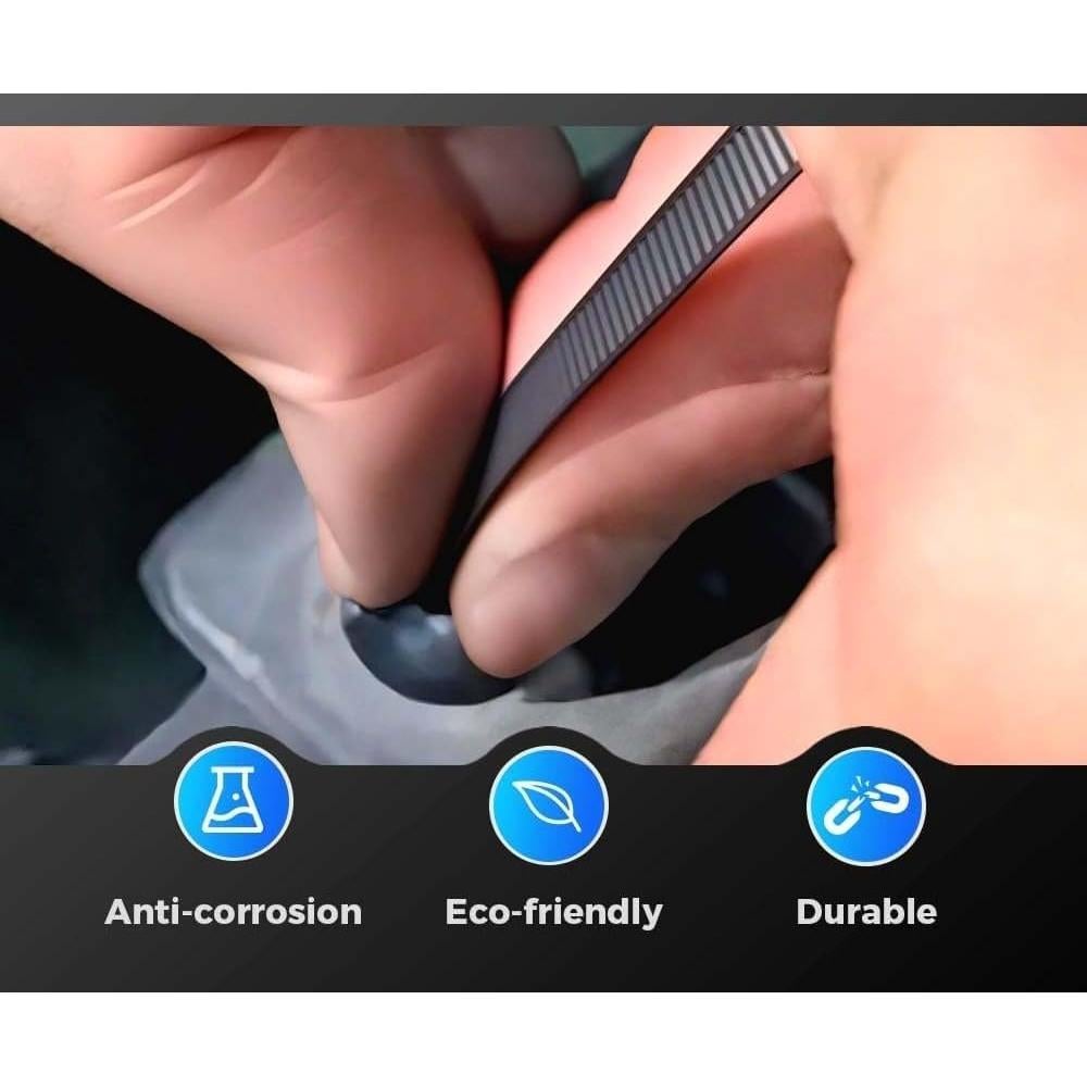 50 Hebillas de Cinta de Cable Nylon ZIAZQAM Resistentes UV