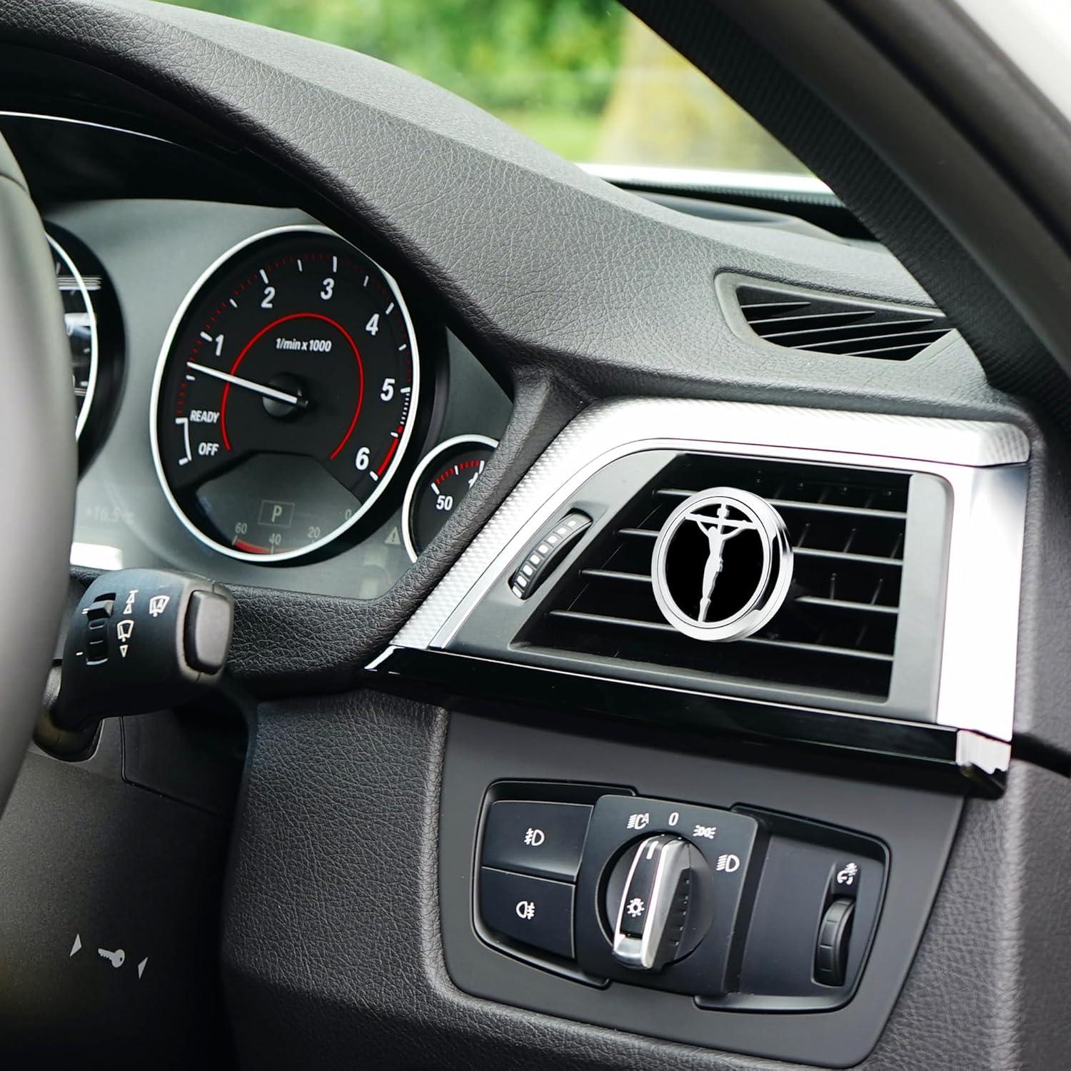 Difusor de Aceite Esencial para Auto AZNECK 30mm Cruz Cristiana