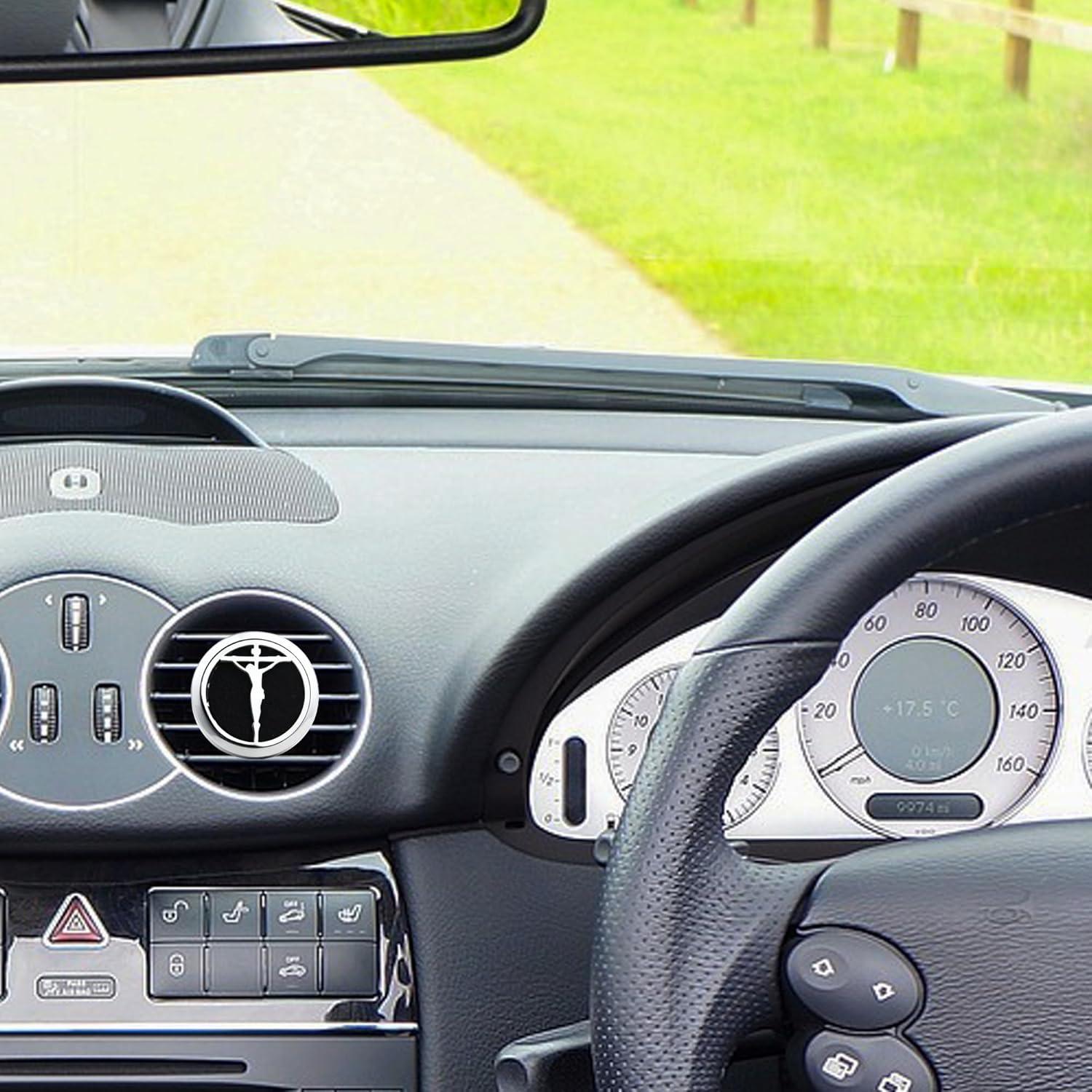 Difusor de Aceite Esencial para Auto AZNECK 30mm Cruz Cristiana