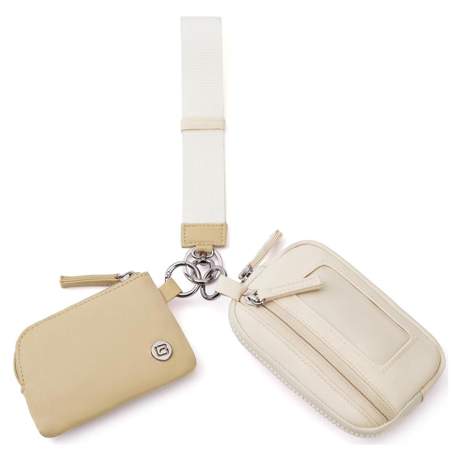 Cartera de muñeca POIUGOYA RFID Doble Bolsa Mujer