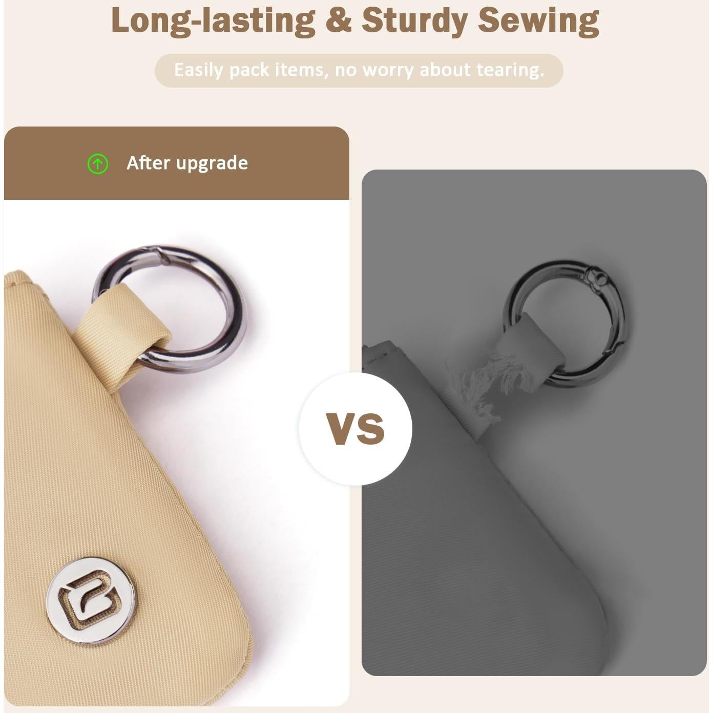 Cartera de muñeca POIUGOYA RFID Doble Bolsa Mujer