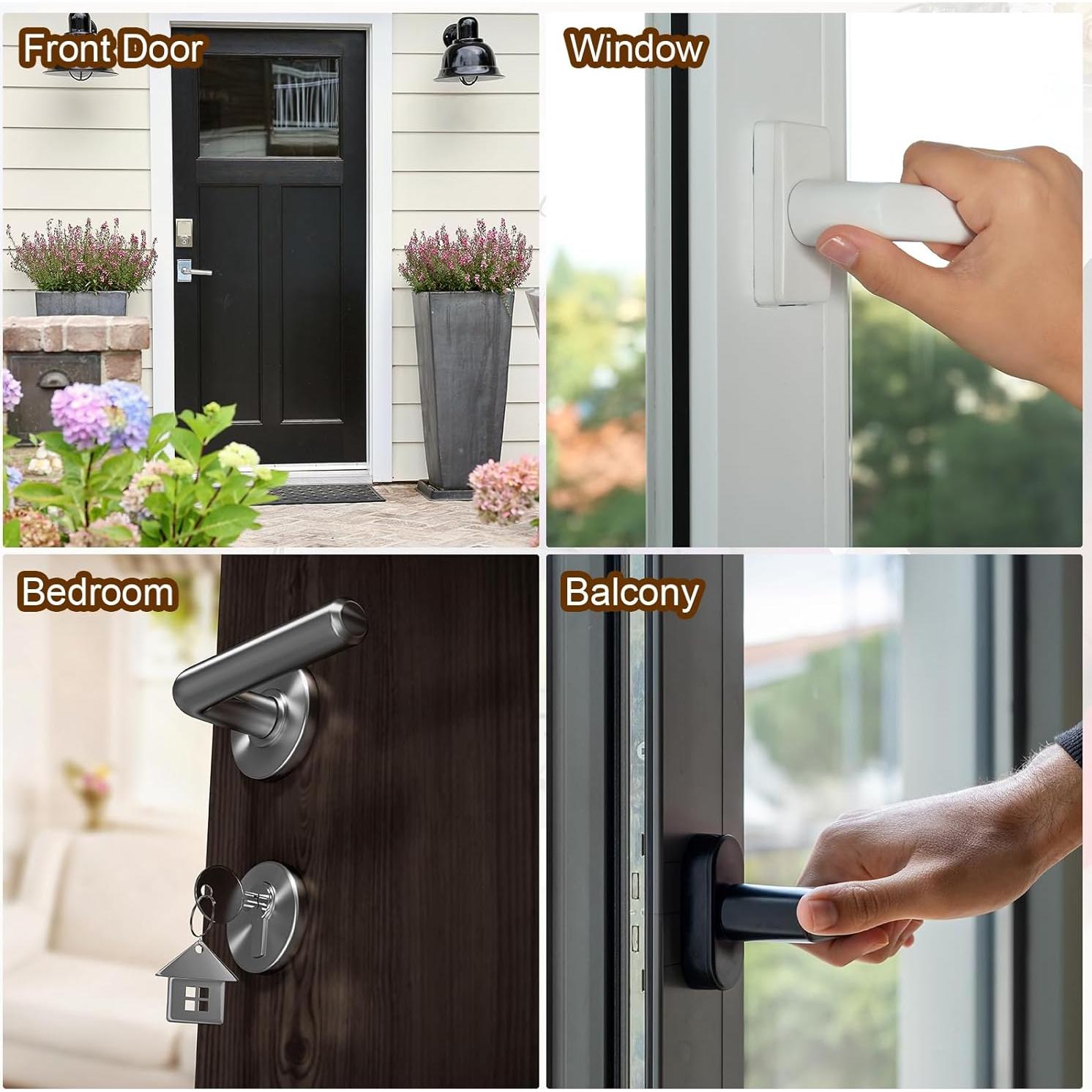 Cubierta de Manija de Puerta uxcell de Silicona Beige 7.1x38.4cm