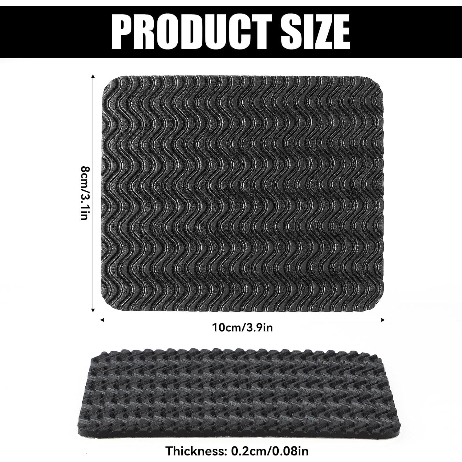 Kit de Reparación de Tacones de Zapatos COMNICO 4 Pcs Antideslizantes