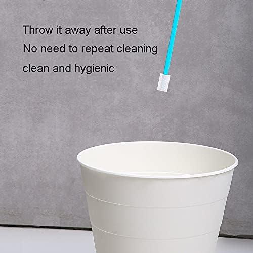 Kit de 50 Cepillos de Limpieza Desechables Kevinrooty Azul