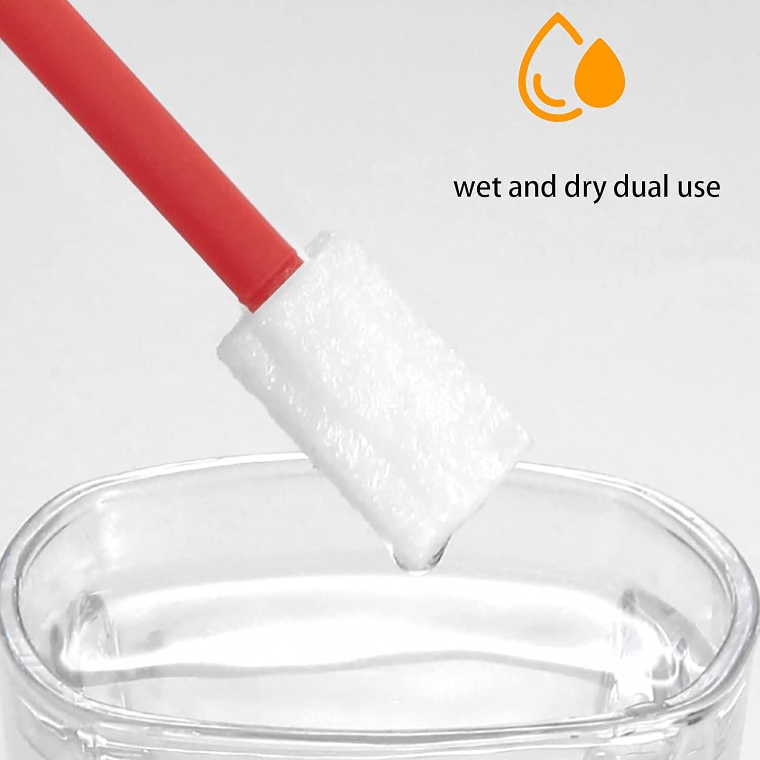 Kit de 50 Cepillos de Limpieza Desechables Kevinrooty Azul