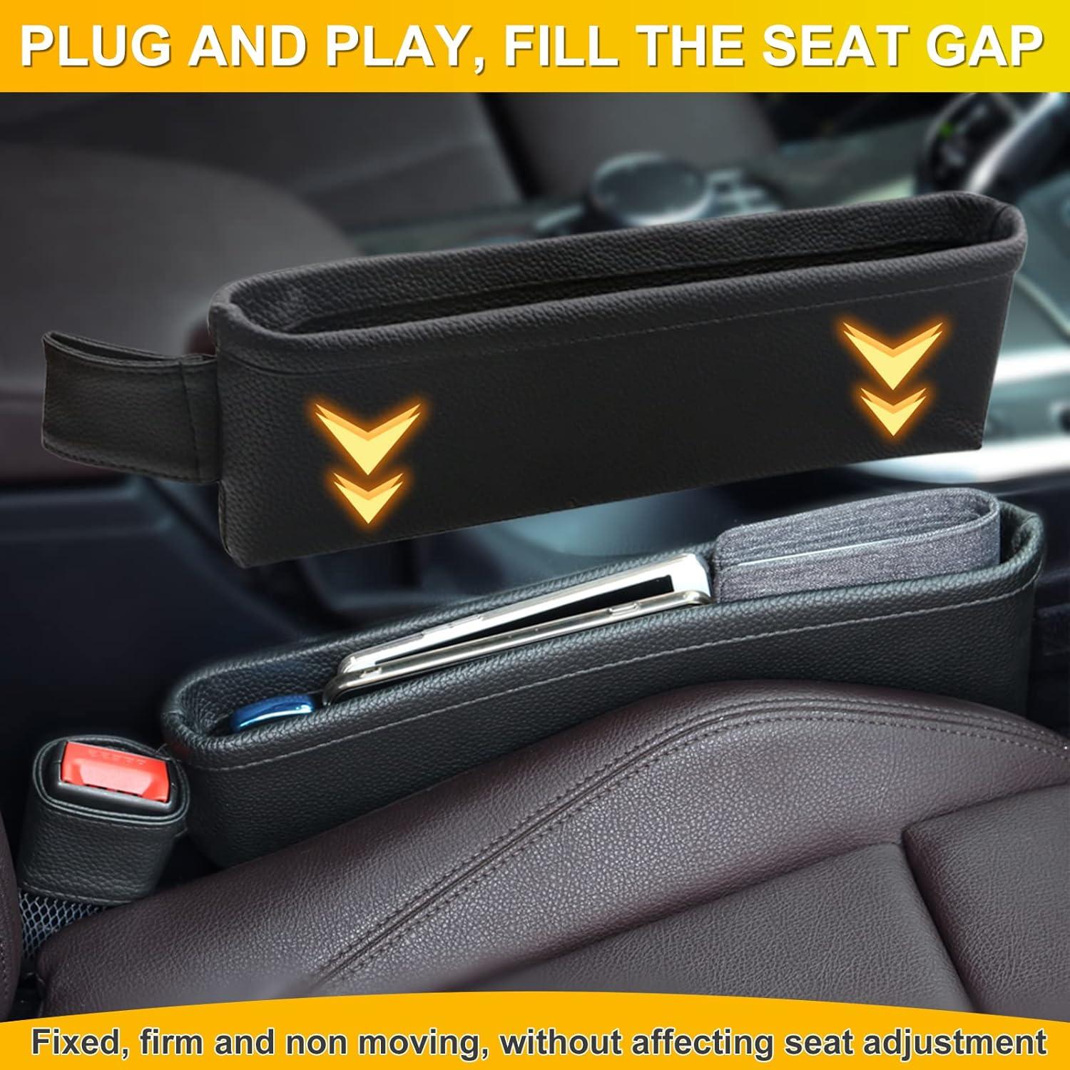 Organizador de Espacio entre Asientos de Coche BubabyZZ Negro