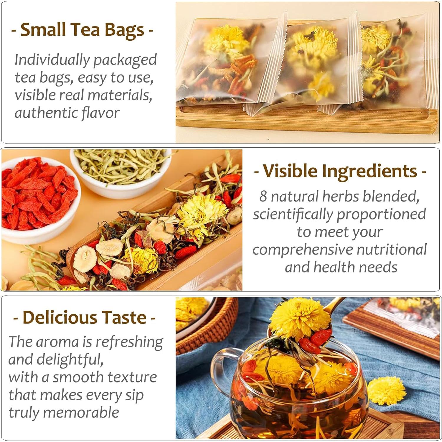 Té Herbal Natural Diente de León y Goji Miss Feel 144g