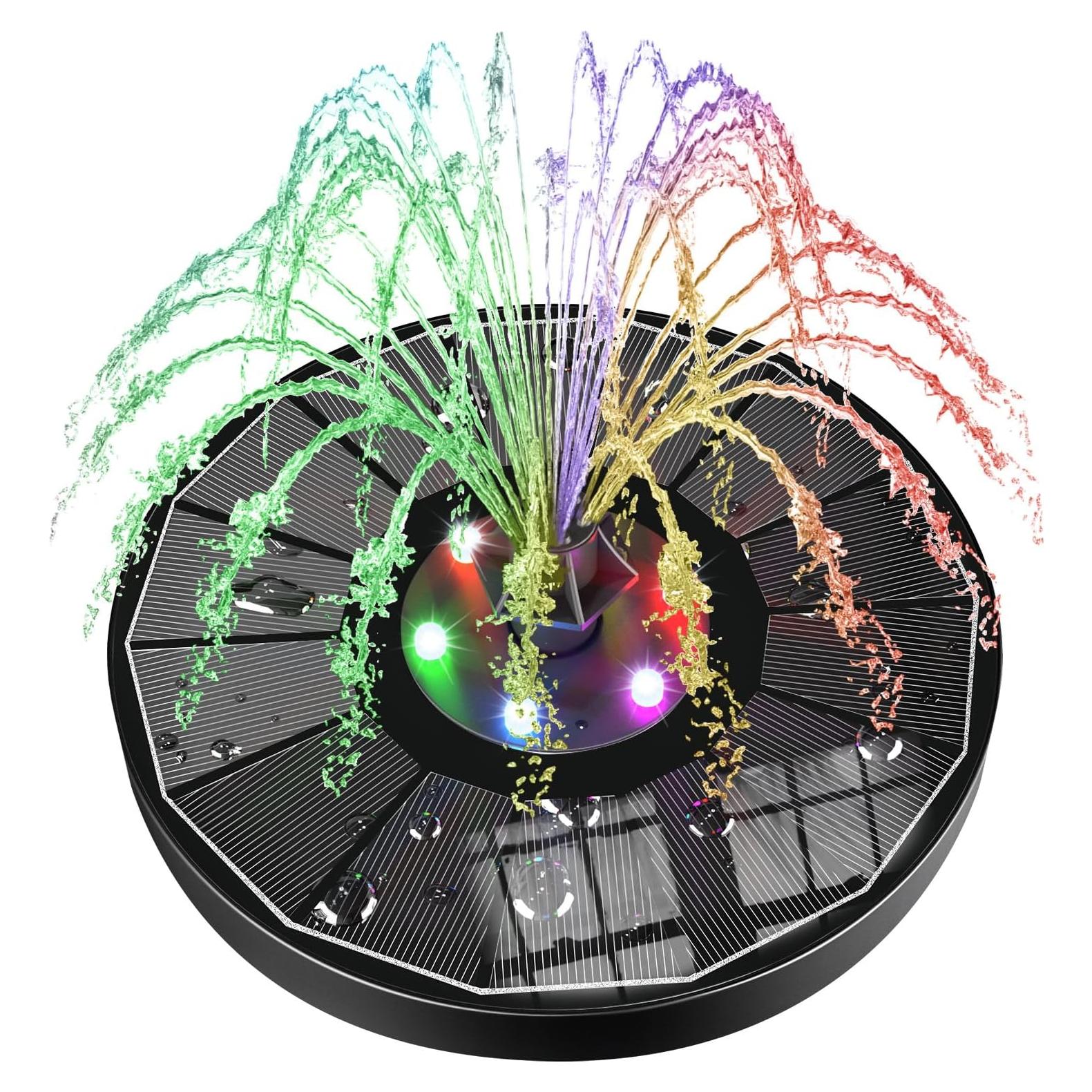 Fuente Solar SZMP 3.5W con Batería 2000mAh y 7 Boquillas