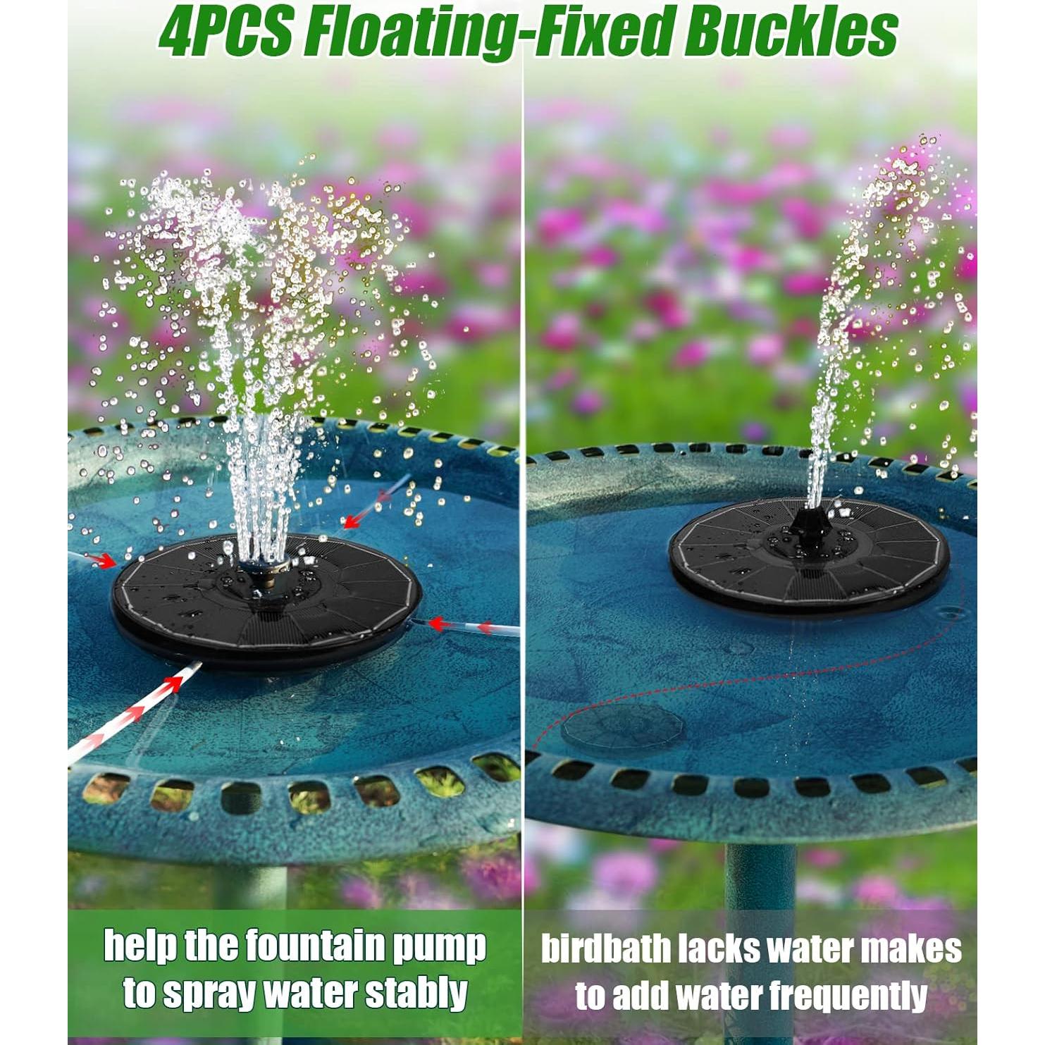 Fuente Solar SZMP 3.5W con Batería 2000mAh y 7 Boquillas