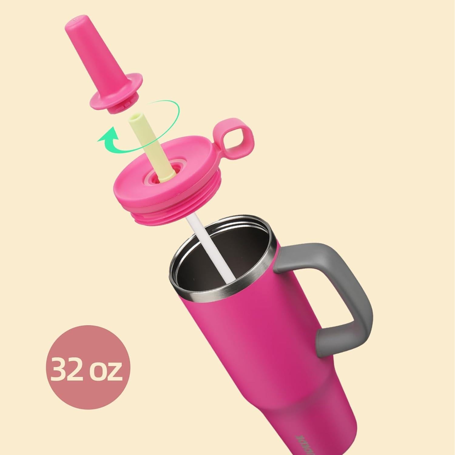 Vaso Térmico Acero Inoxidable BJPKPK 32 oz Rosa Barbie