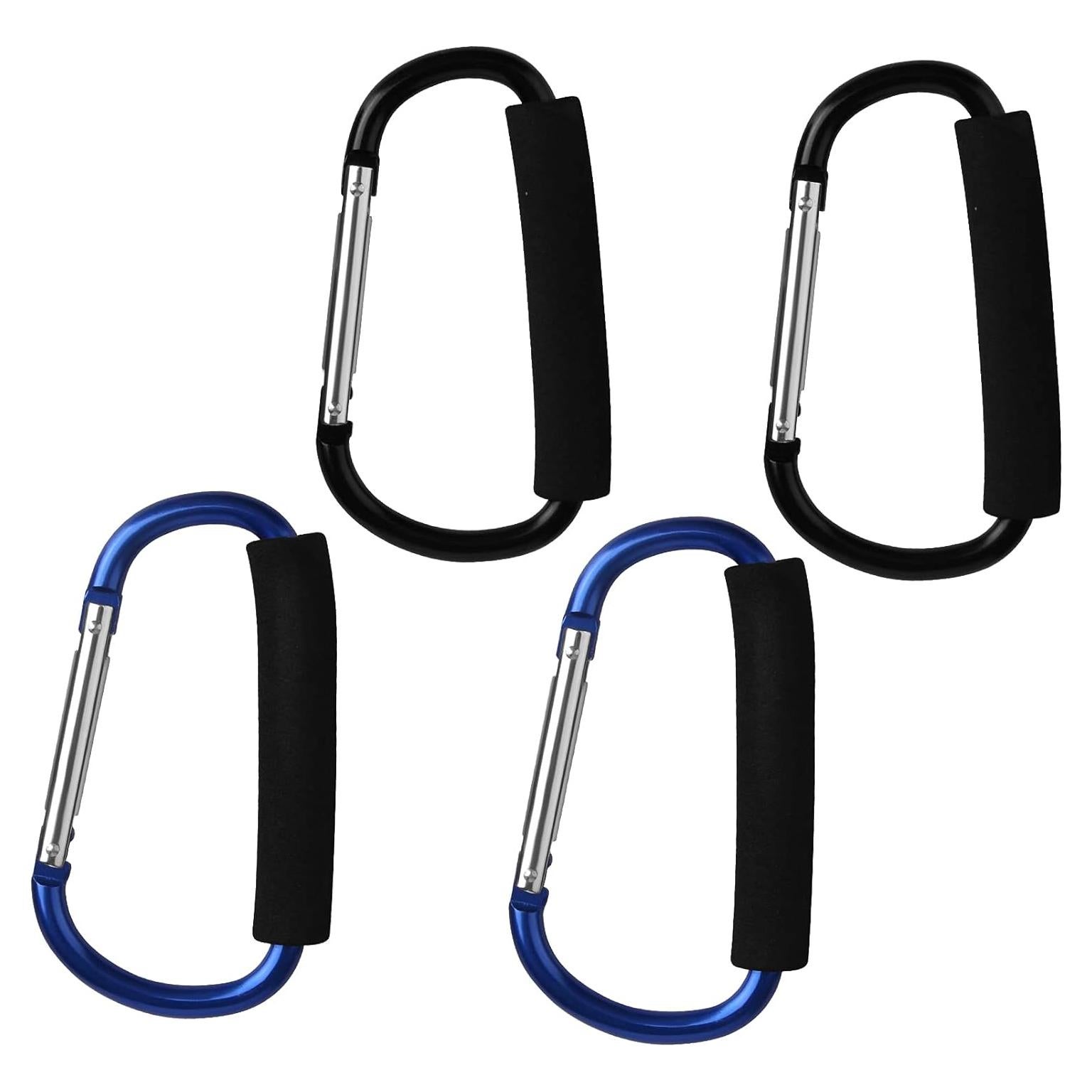 Paquete de 4 Ganchos de Carabina Grande Sansheng 14cm