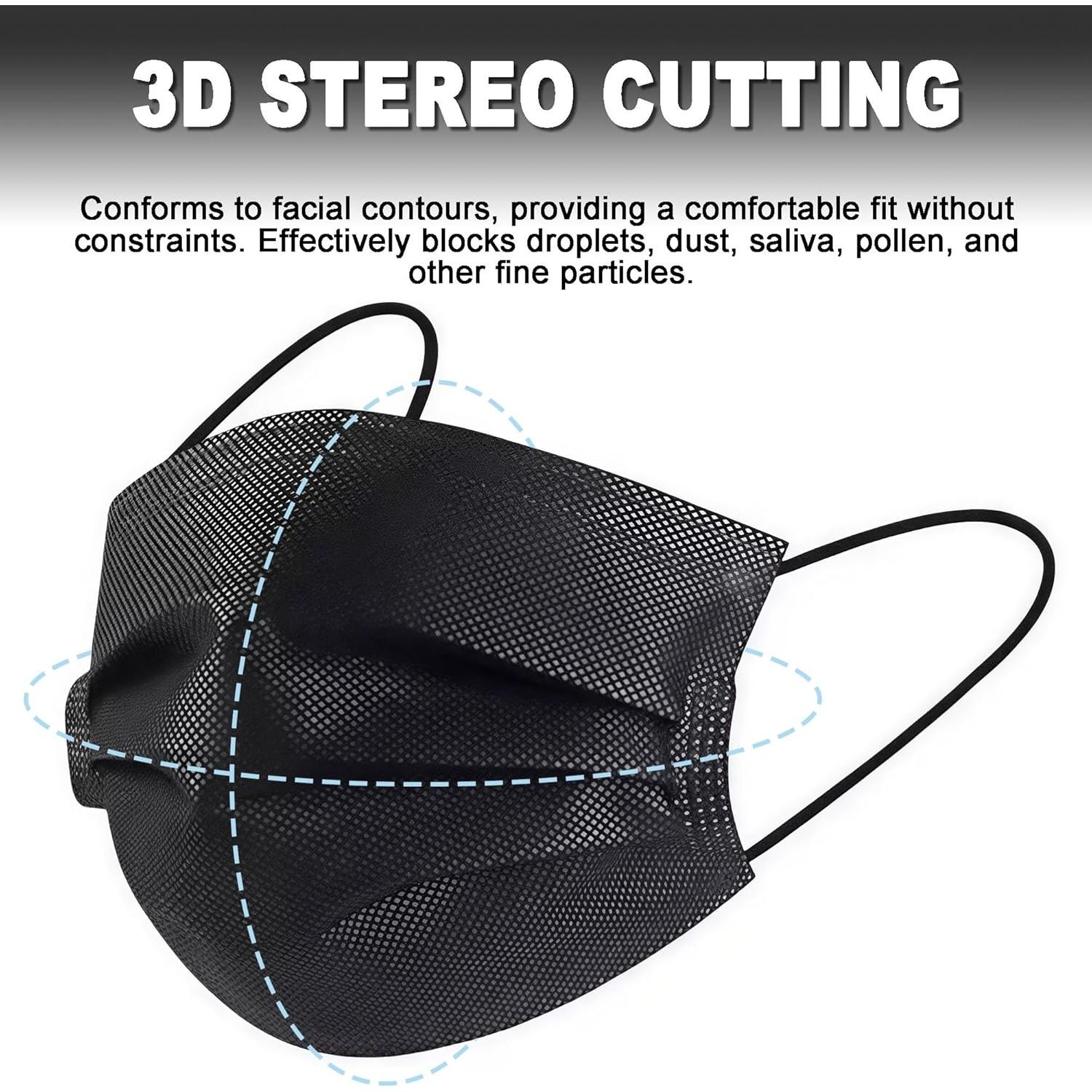 Mascarillas Desechables 3 Capas 100PCS - Protección Alta